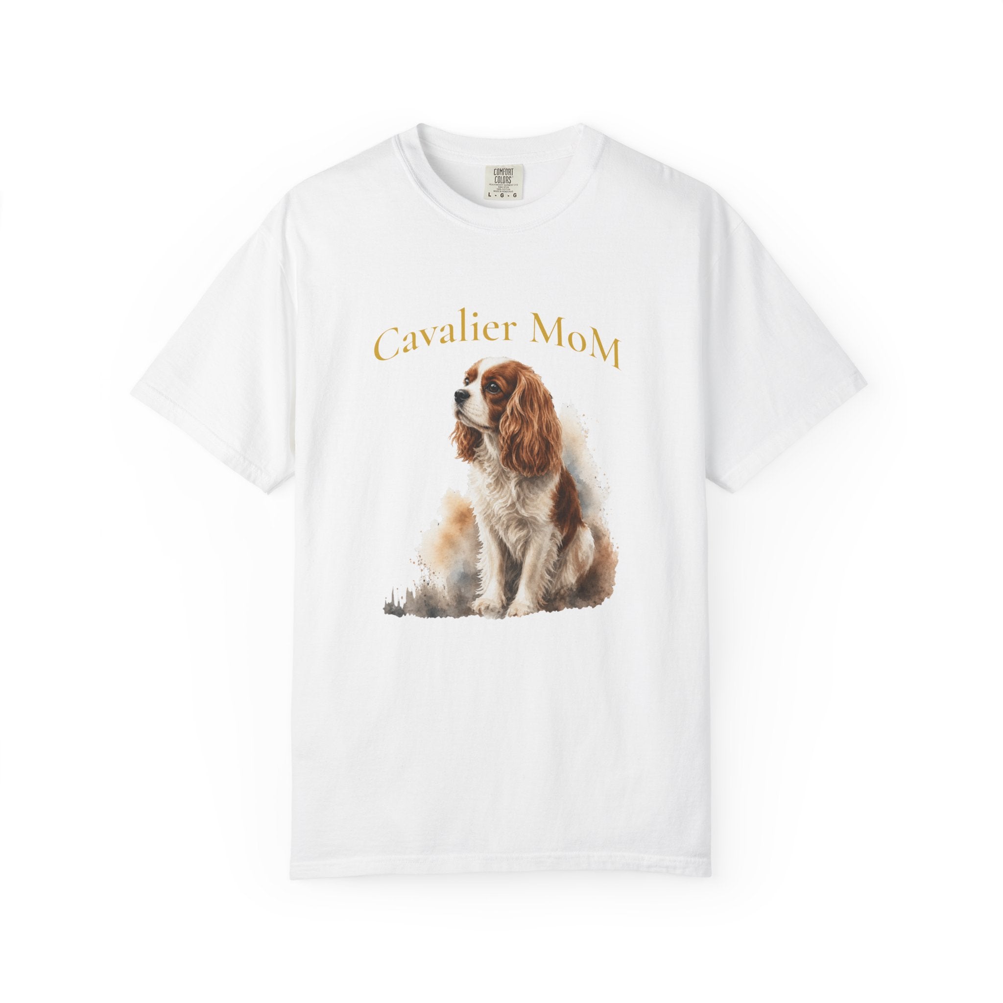 Cavalier Mom T-Shirt — Cute Cavalier King Charles Spaniel Tee for Dog Moms
