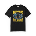 Everything Will Be Okay Cat Tee — Vintage Graphic Comfort Shirt