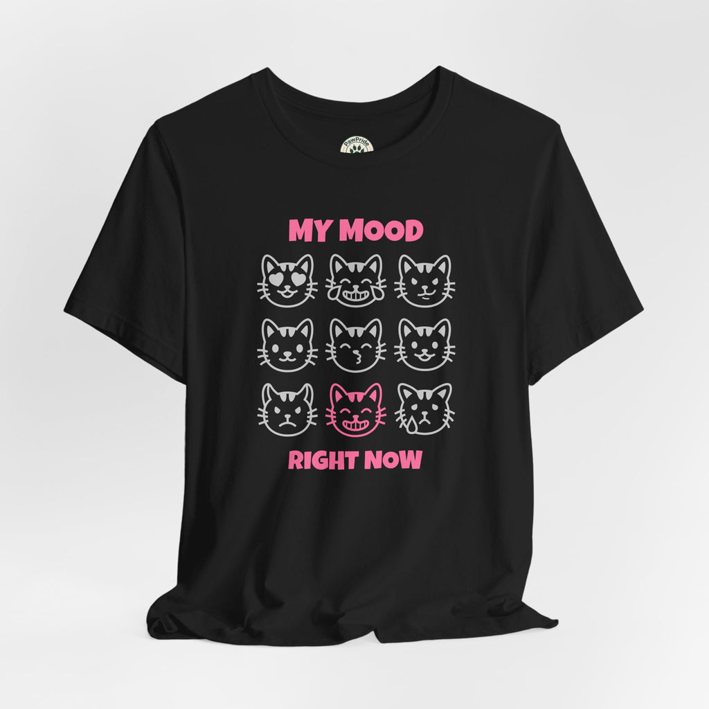 My Mood Right Now Cat Graphic Tee