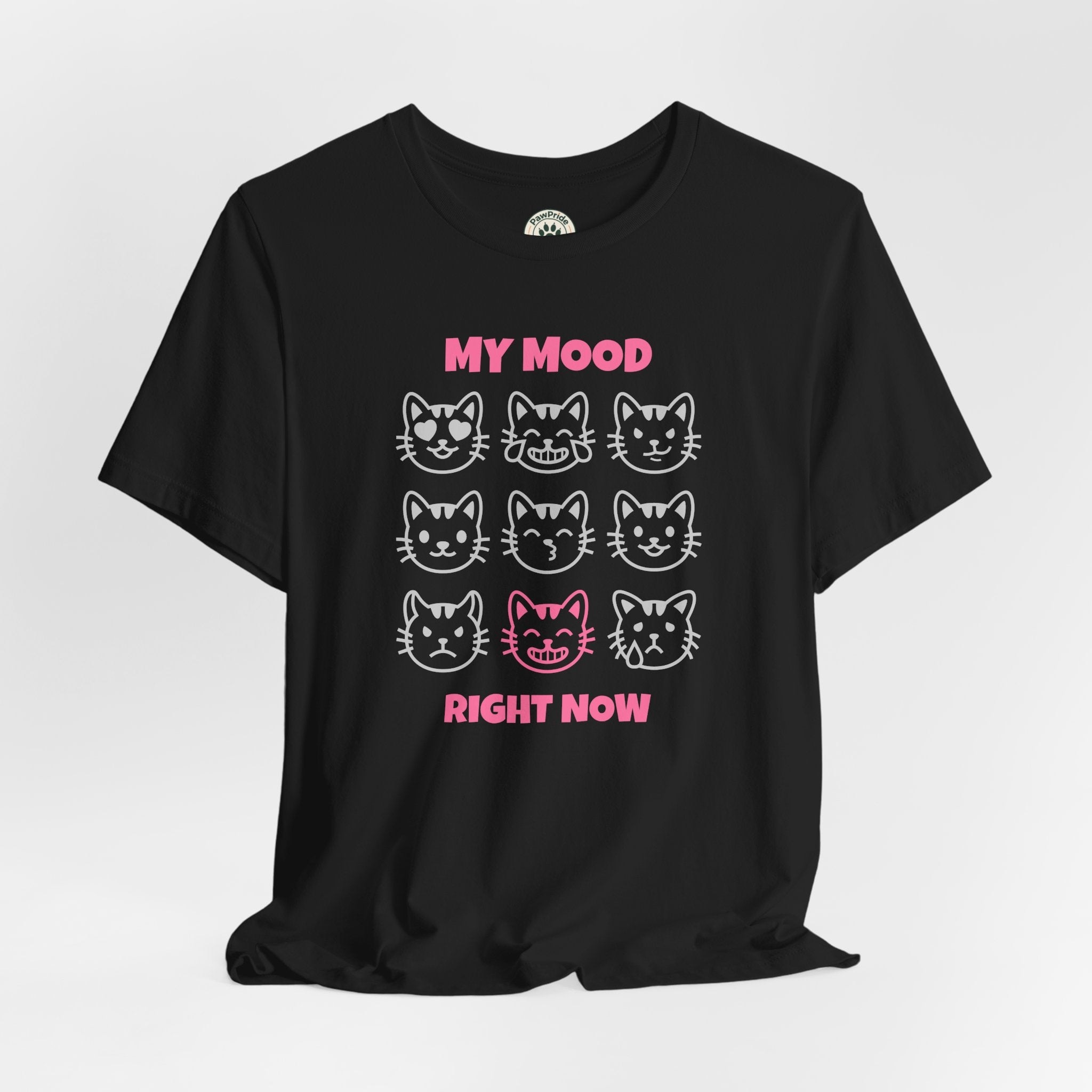 My Mood Right Now Cat Graphic Tee