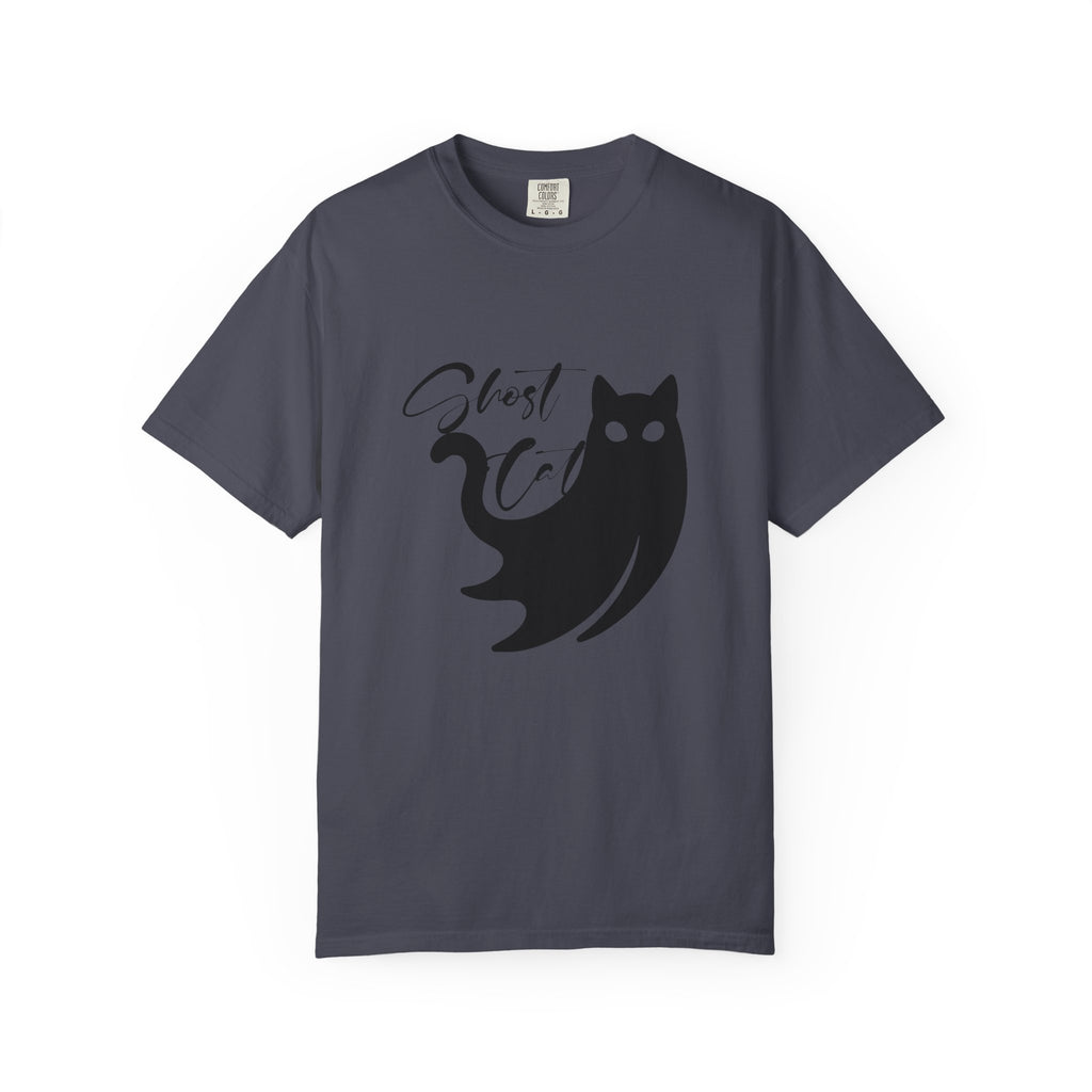 Ghost Cat T-Shirt — Cute Spooky Cat Graphic Tee