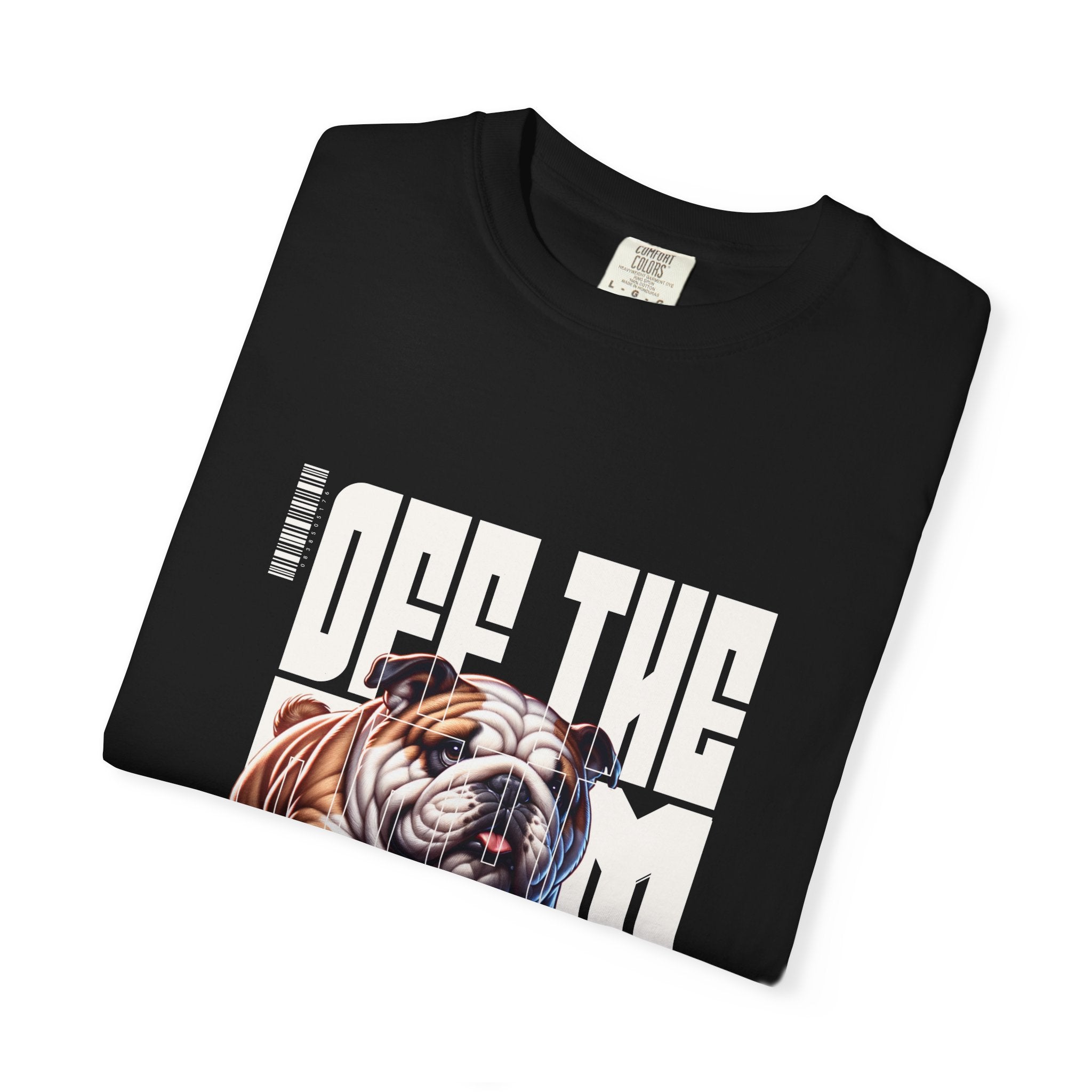 Bulldog Skateboard T-Shirt – “Off The Wall” Vintage Skate Dog Tee