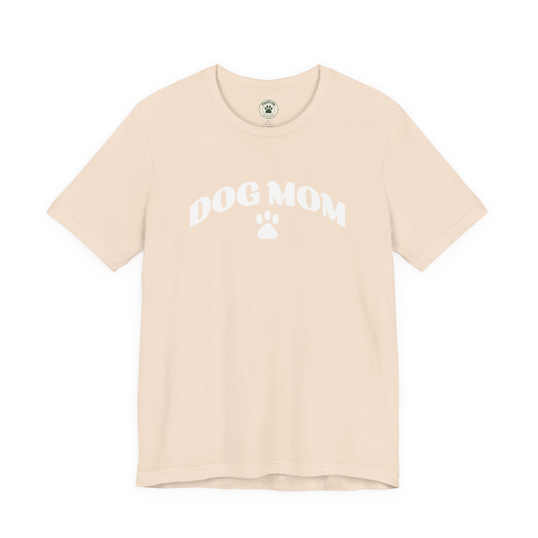 Dog Mom T-Shirt – Retro Paw Print Tee for Dog Lovers, Pet Mom Gift