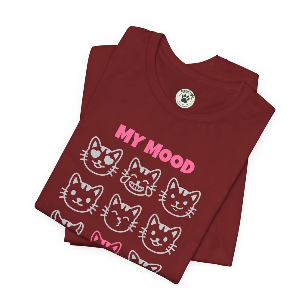 My Mood Right Now Cat Graphic Tee