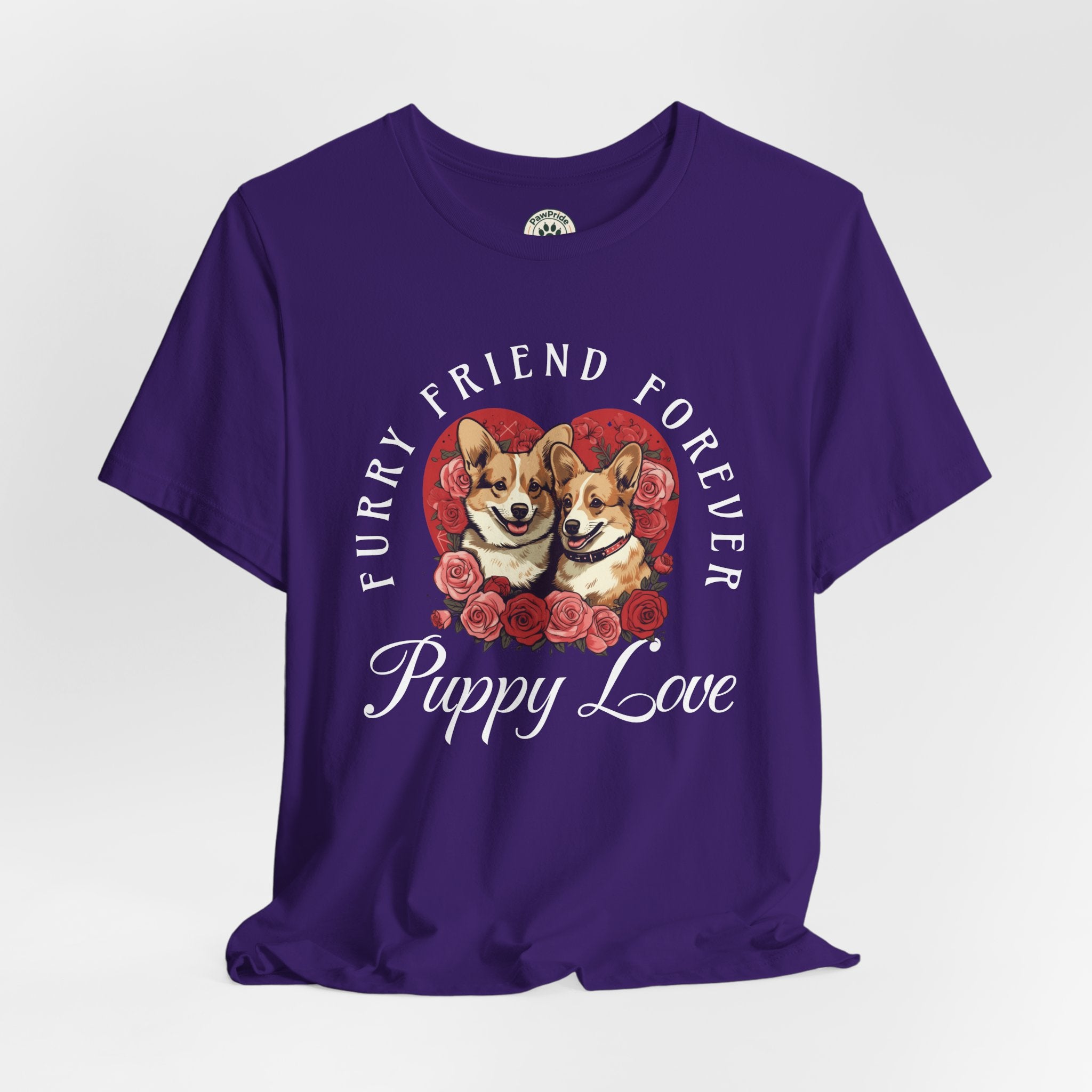 Puppy Love T-Shirt — "Furry Friend Forever" Corgi Tee