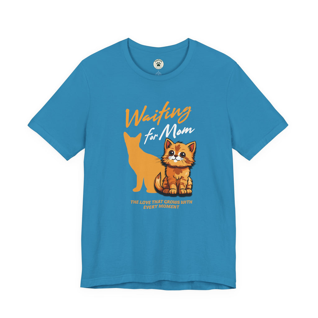 Waiting for Mom Cat T-Shirt — Cute Rescue Kitten Graphic Tee