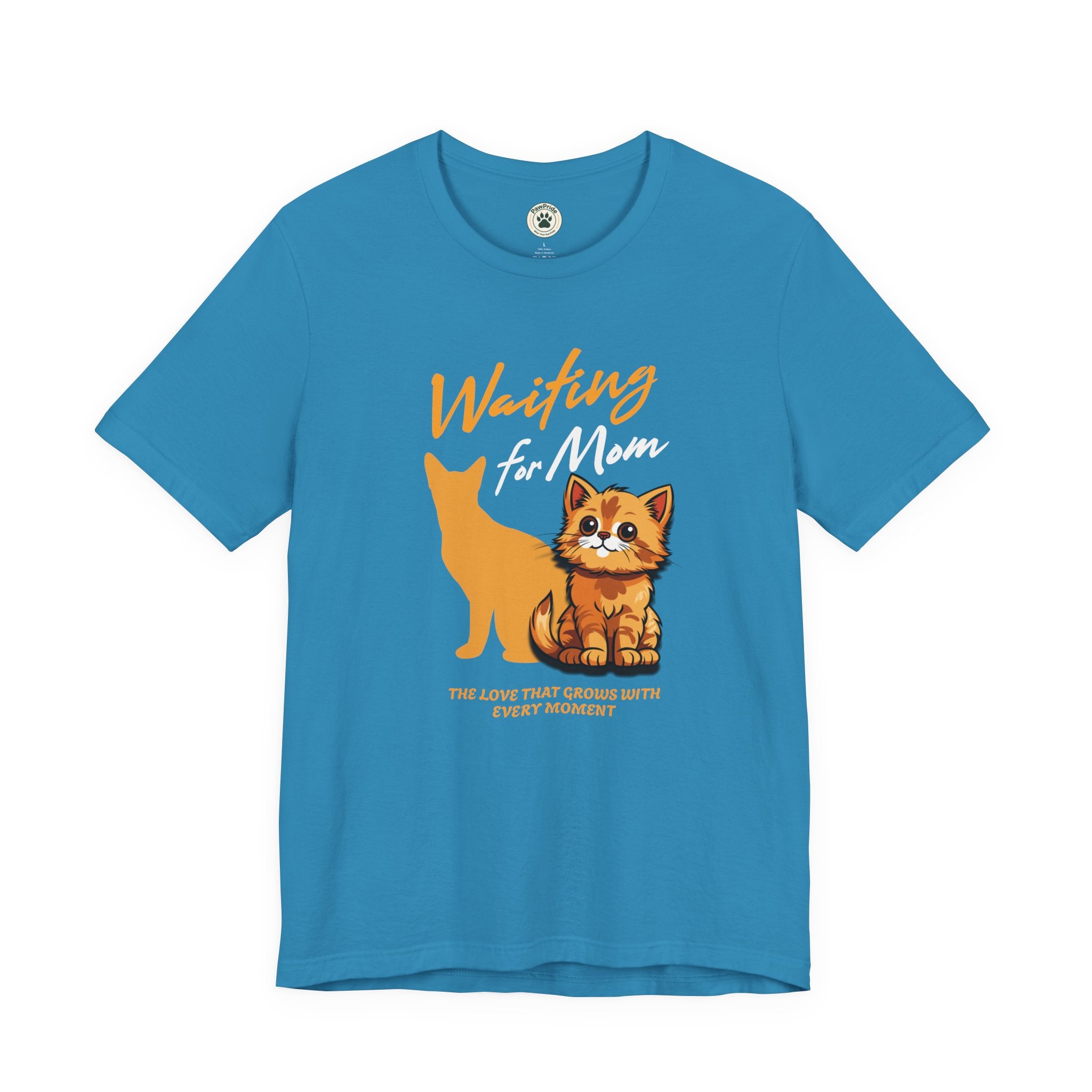 Waiting for Mom Cat T-Shirt — Cute Rescue Kitten Graphic Tee