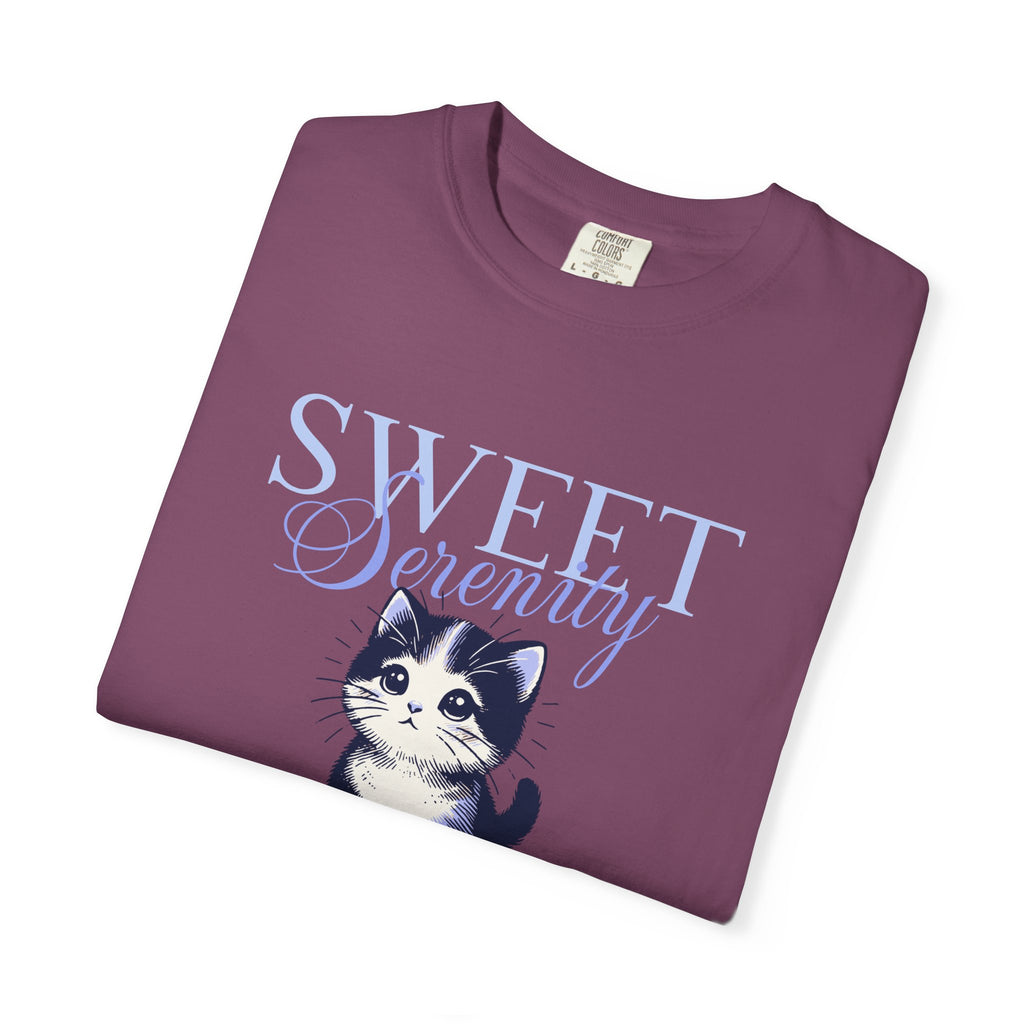 Sweet Scently Cat T‑Shirt — Cute Vintage Kitten Graphic Tee