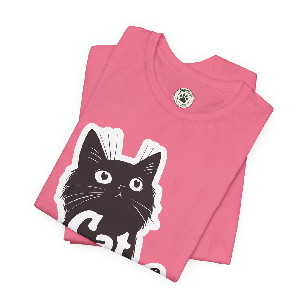 Cat Mama T-Shirt – Cute Black Cat Graphic Tee for Cat Lovers