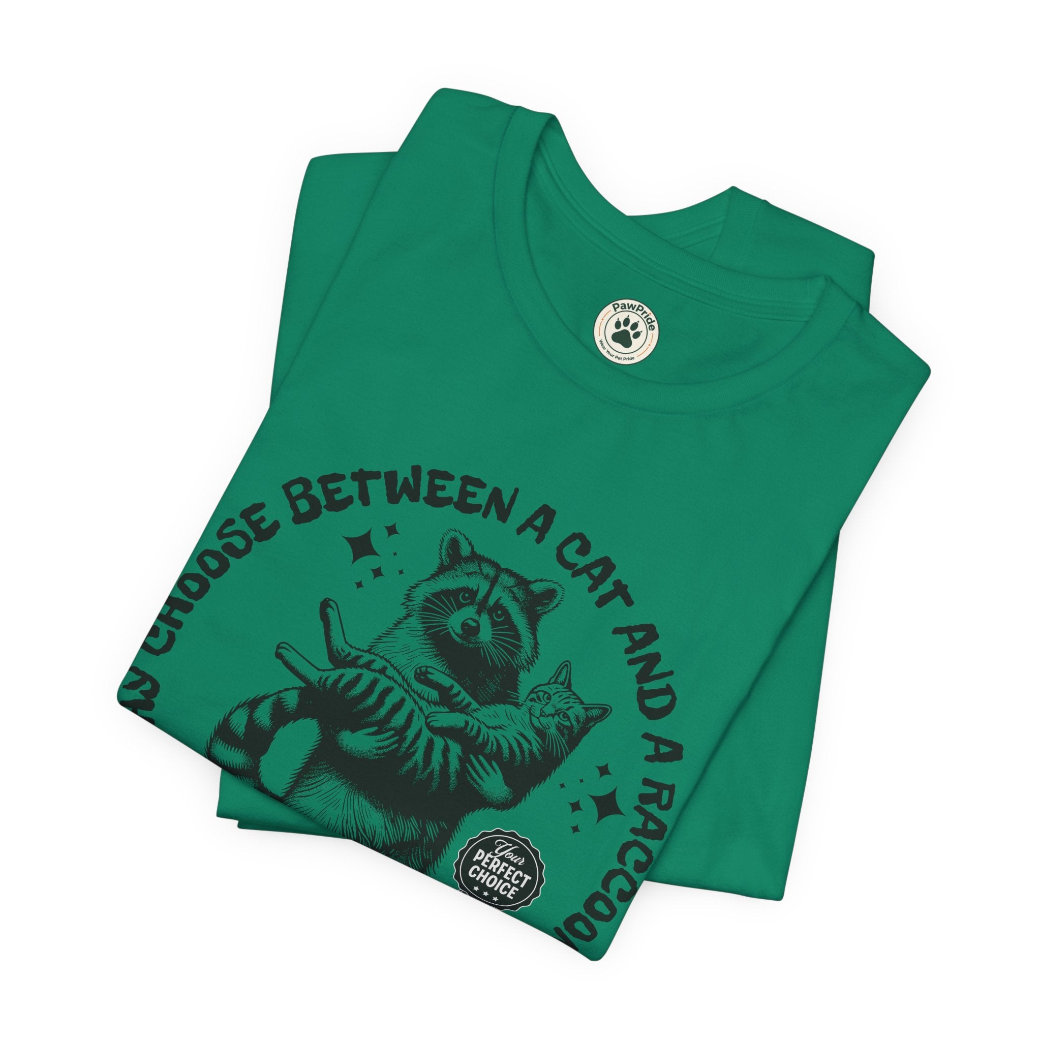 Adopt Both! Raccoon & Cat Rescue T-Shirt