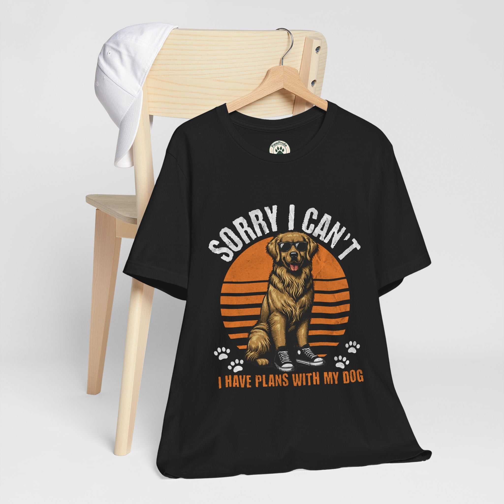 Dog Plans T-Shirt — “Sorry I Can’t, I Have Plans With My Dog” Graphic Tee