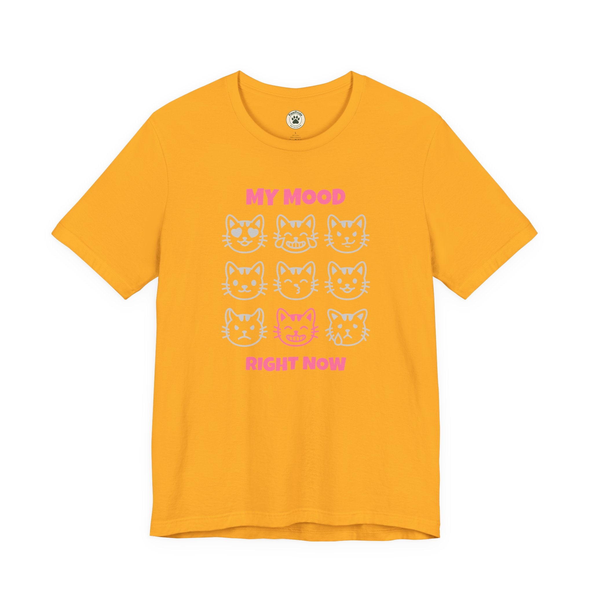 My Mood Right Now Cat Graphic Tee