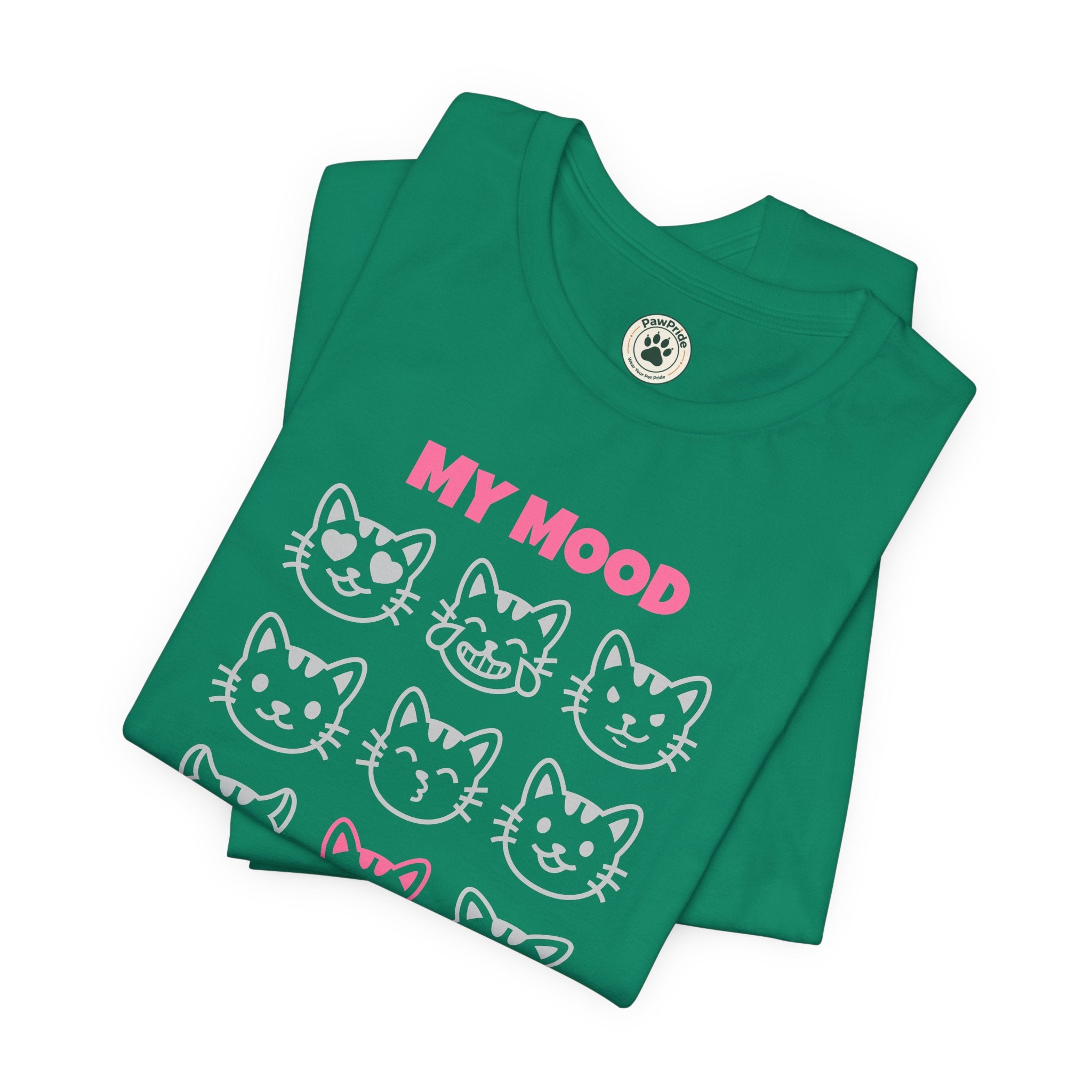 My Mood Right Now Cat Graphic Tee