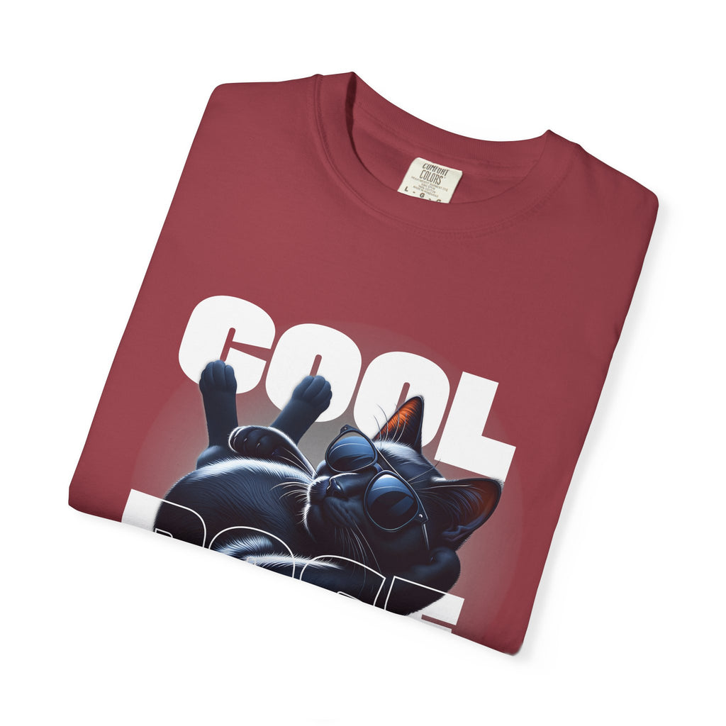 Cool Pose Cat T-Shirt — "Every Cat Deserves to Look Fabulous" Graphic Tee