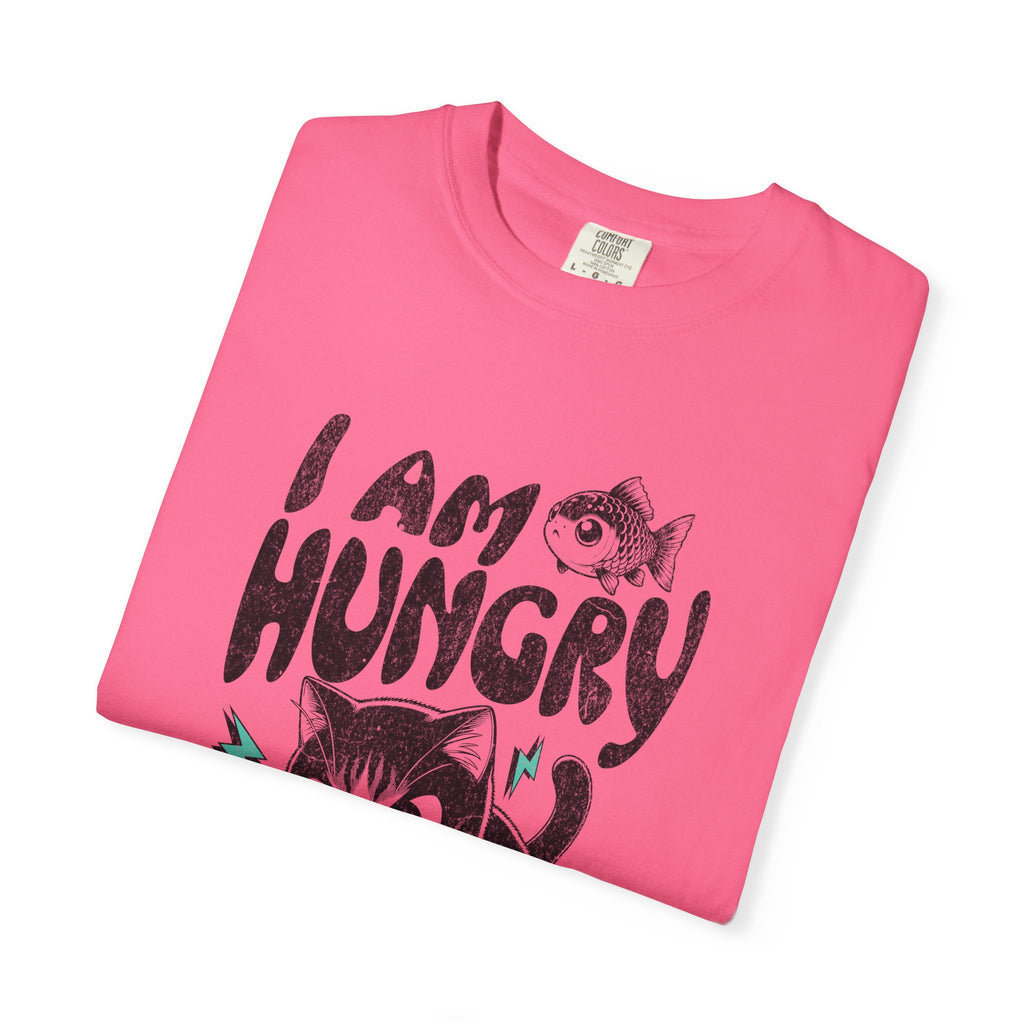 I Am Hungry Cat T-Shirt — Cute Kitten Graphic Tee
