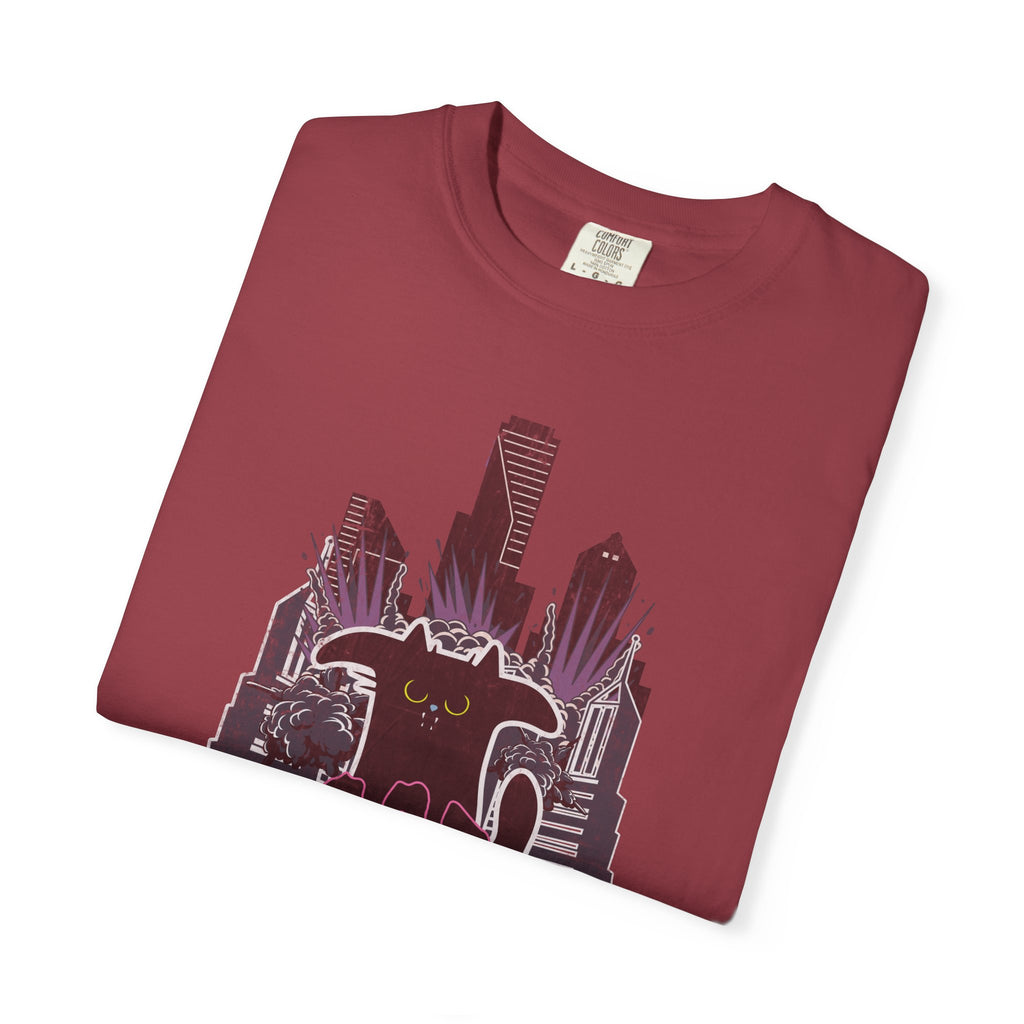 Astrophe Cityscape T-Shirt — Retro Monster Graphic Tee