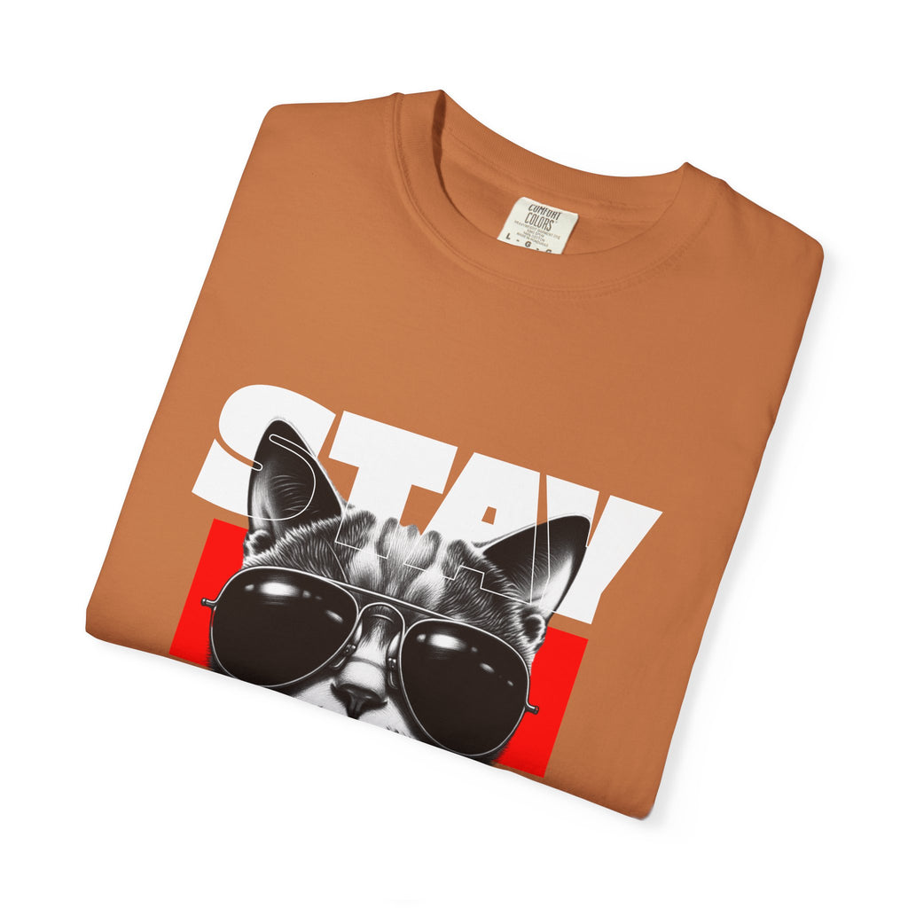 Stay Cool Cat T-Shirt — Retro Sunglasses Graphic Tee