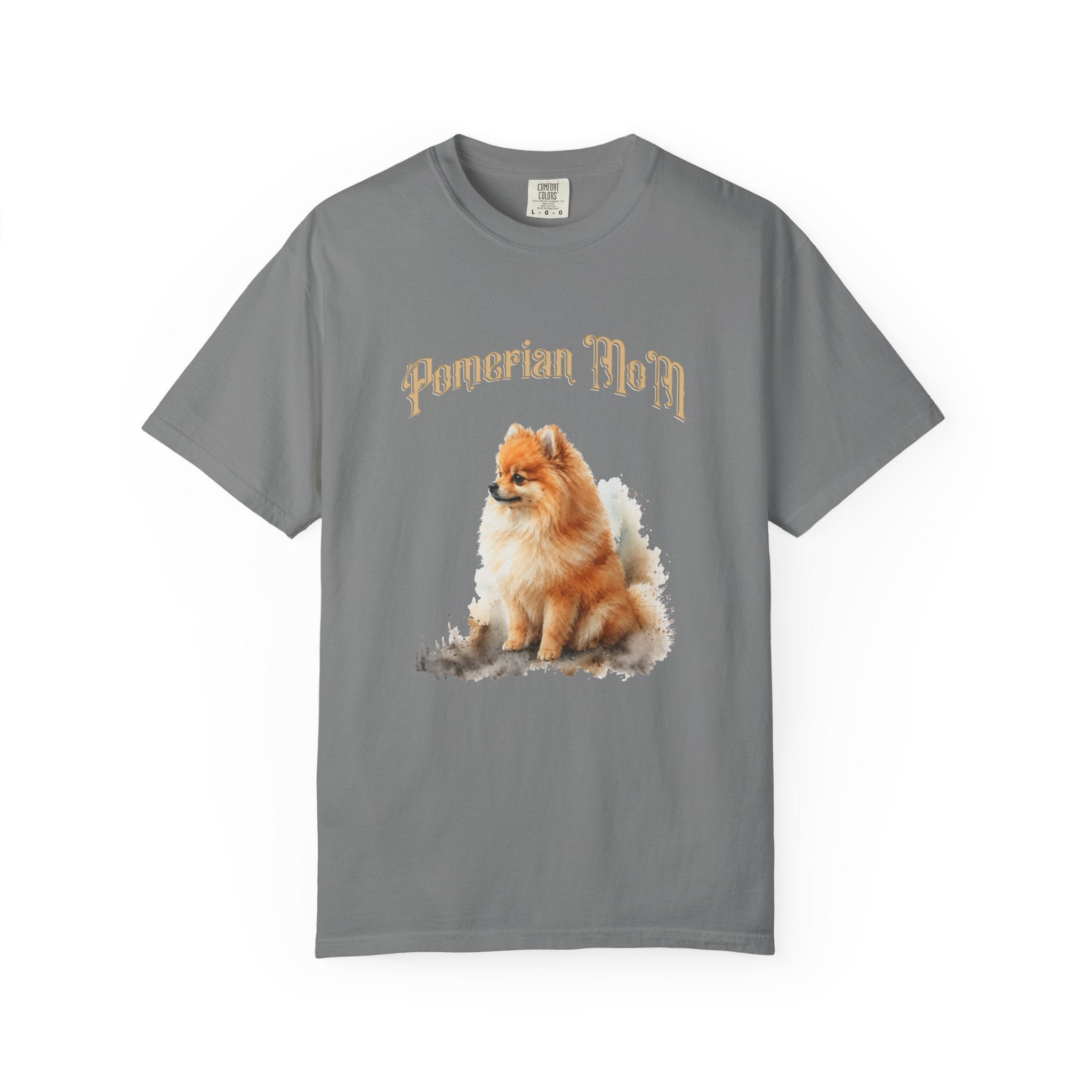 Pomeranian Mom T-Shirt – Cute Pomeranian Dog Graphic Tee