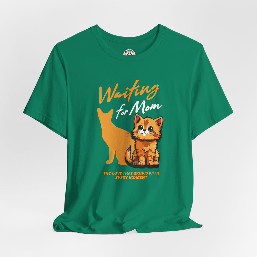 Waiting for Mom Cat T-Shirt — Cute Rescue Kitten Graphic Tee