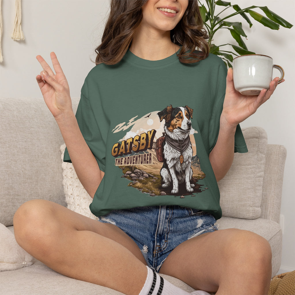 Gatsby the Adventurer Dog T-Shirt