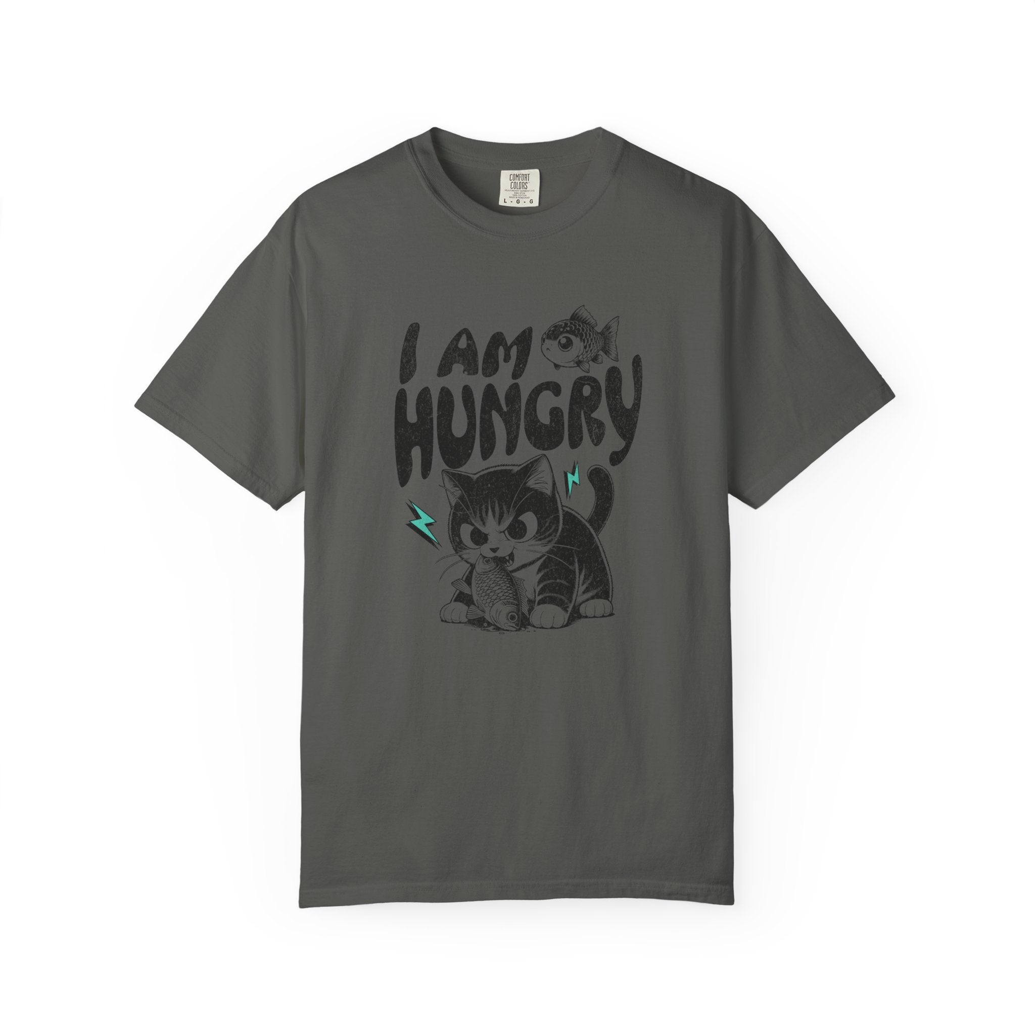I Am Hungry Cat T-Shirt — Cute Kitten Graphic Tee