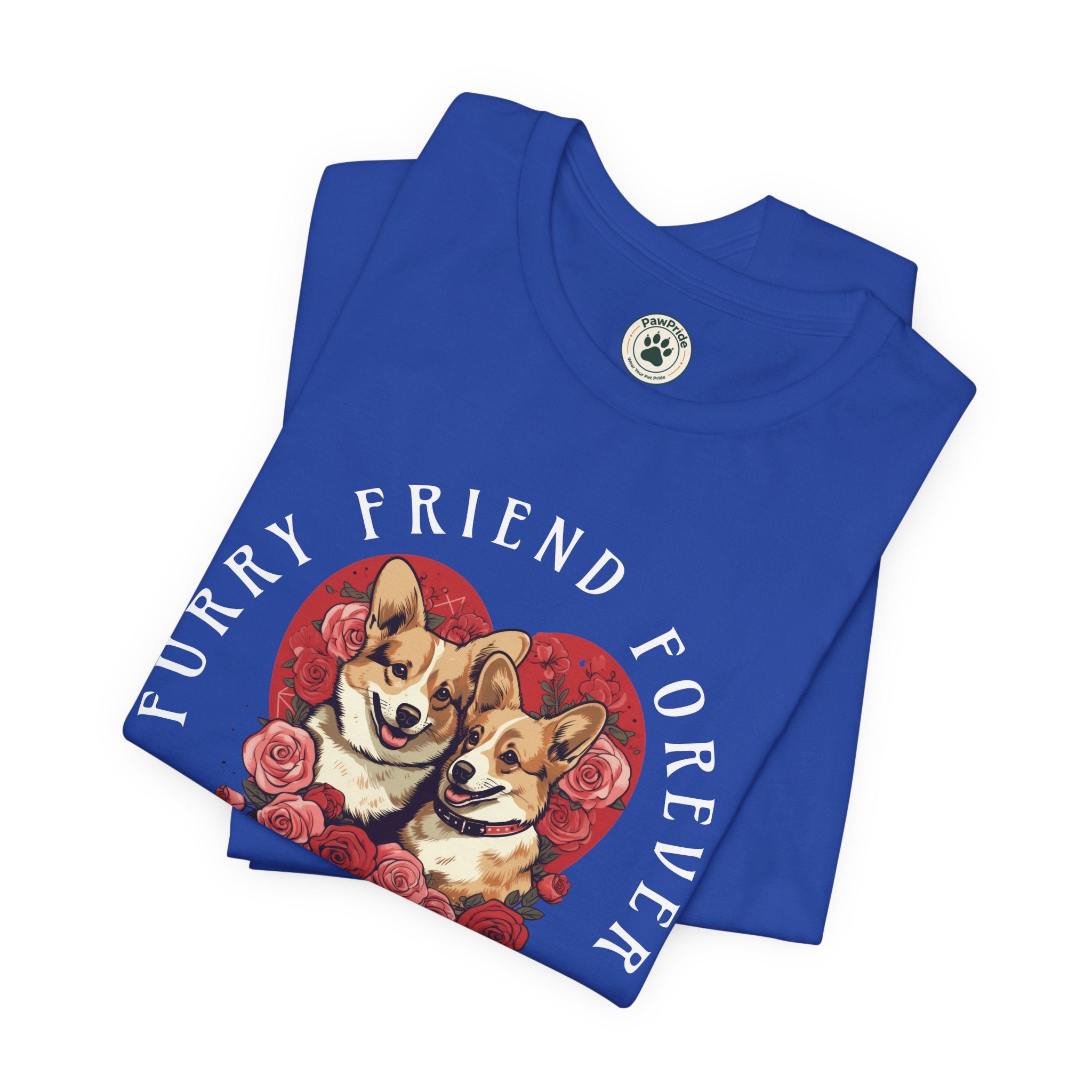 Puppy Love T-Shirt — "Furry Friend Forever" Corgi Tee