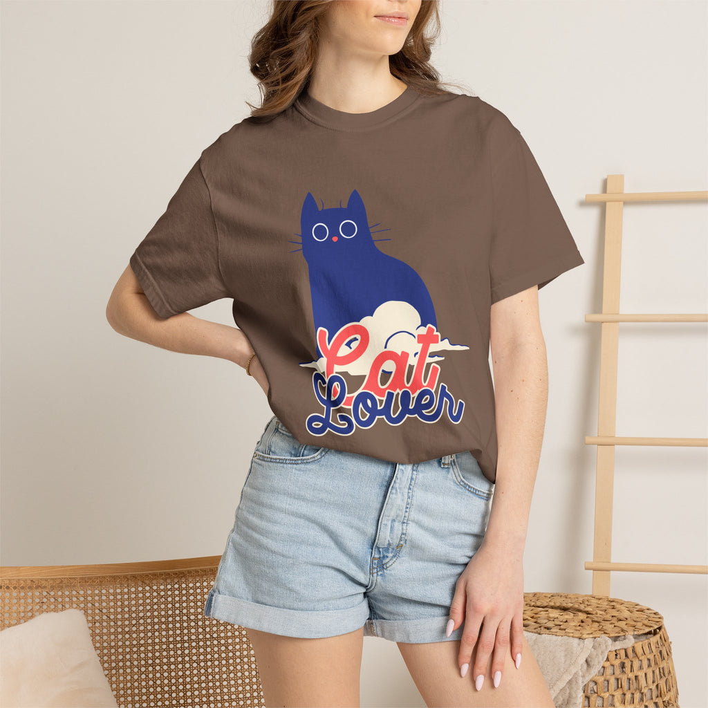 Cat Lover T-Shirt — Cute Retro Cat Graphic Tee