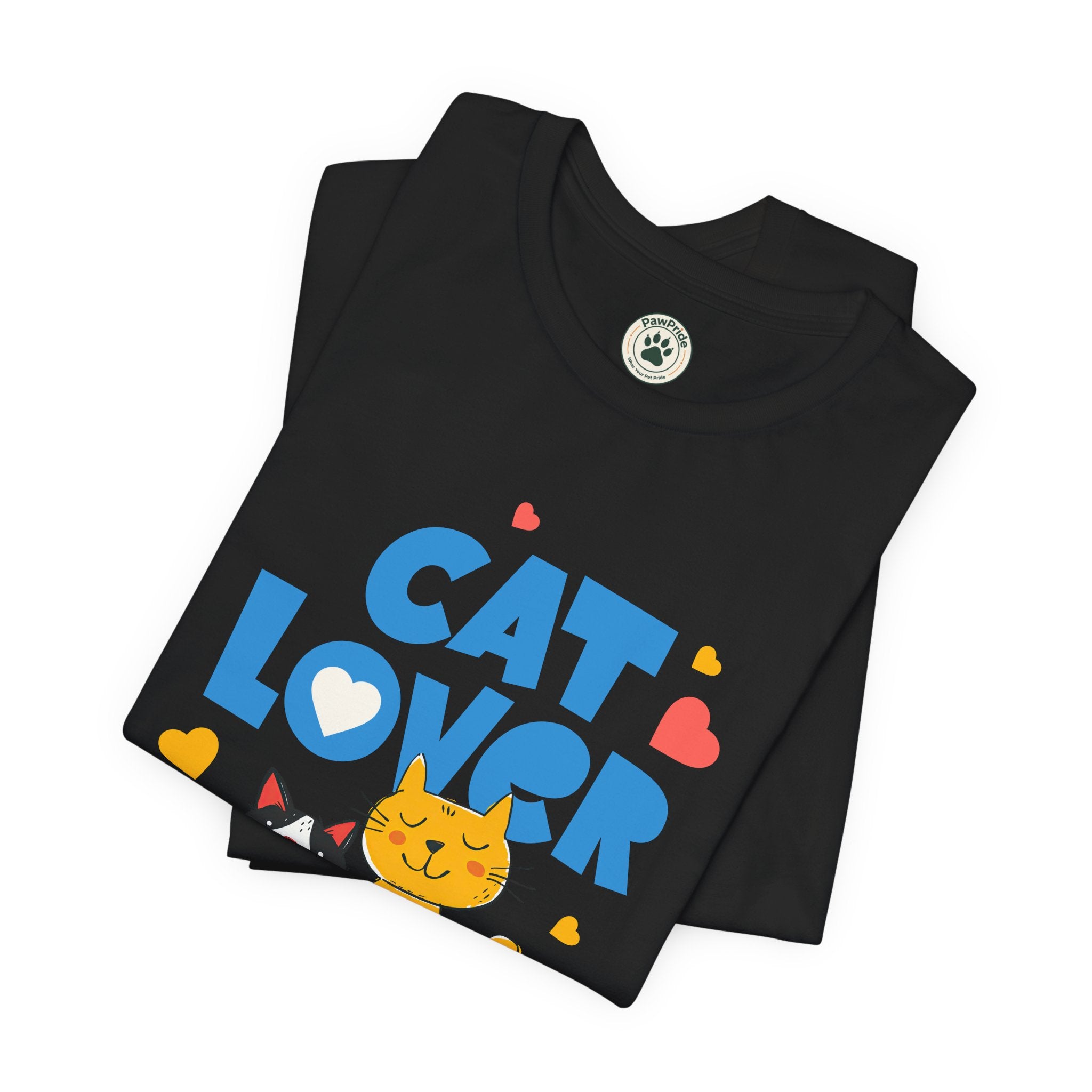 Cat Lover T-Shirt — Cute Cartoon Cats Graphic Tee