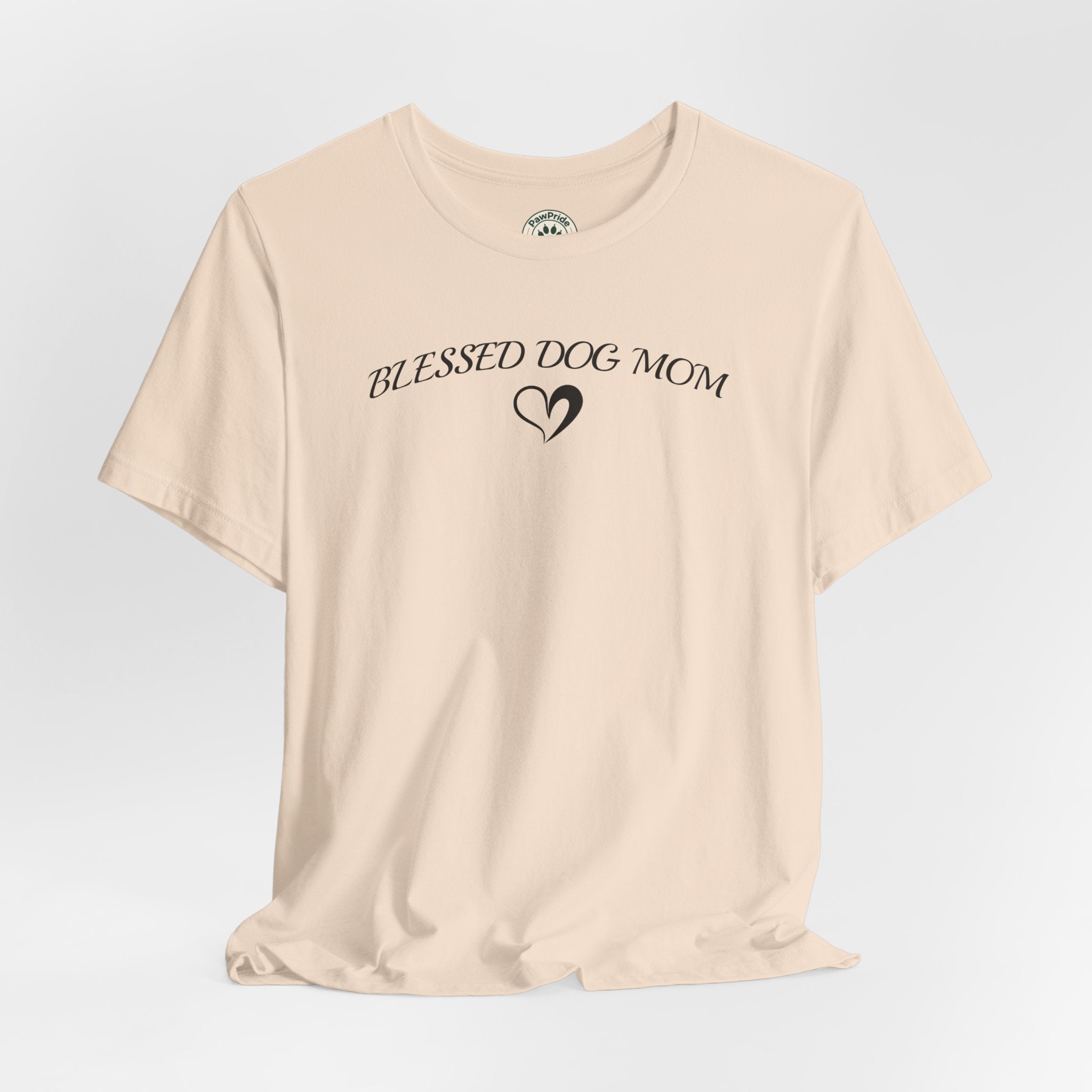 Blessed Dog Mom Tee — Women's Dog Mom Shirt with Heart