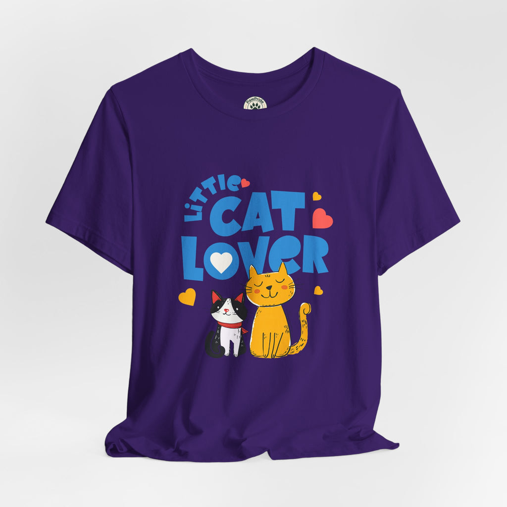 Little Cat Lover T-Shirt — Cute Cat Graphic Tee for Kids & Cat Moms
