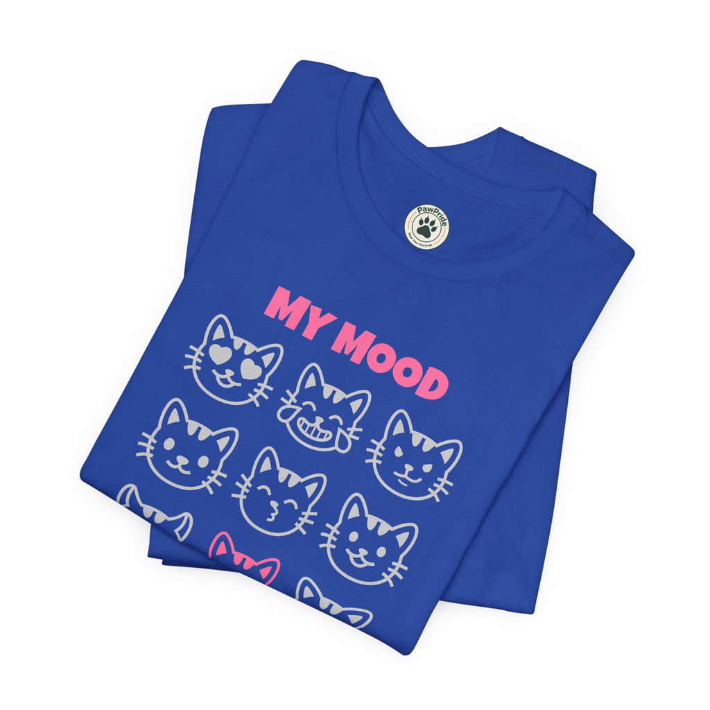 My Mood Right Now Cat Graphic Tee