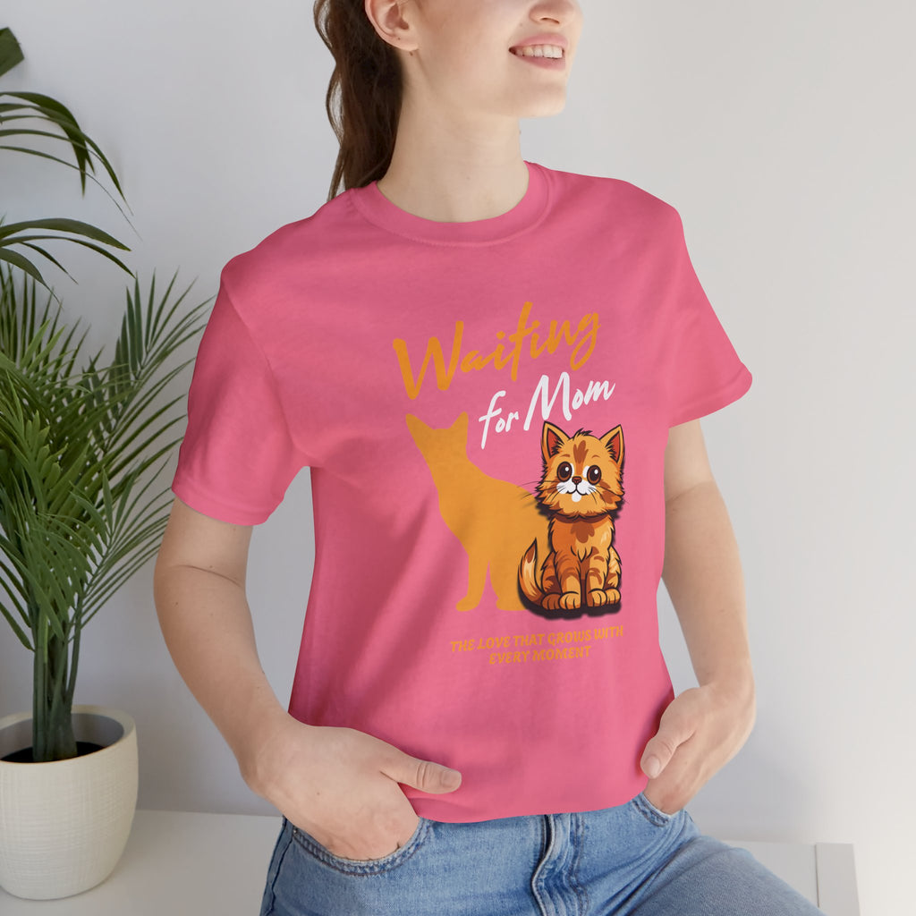 Waiting for Mom Cat T-Shirt — Cute Rescue Kitten Graphic Tee