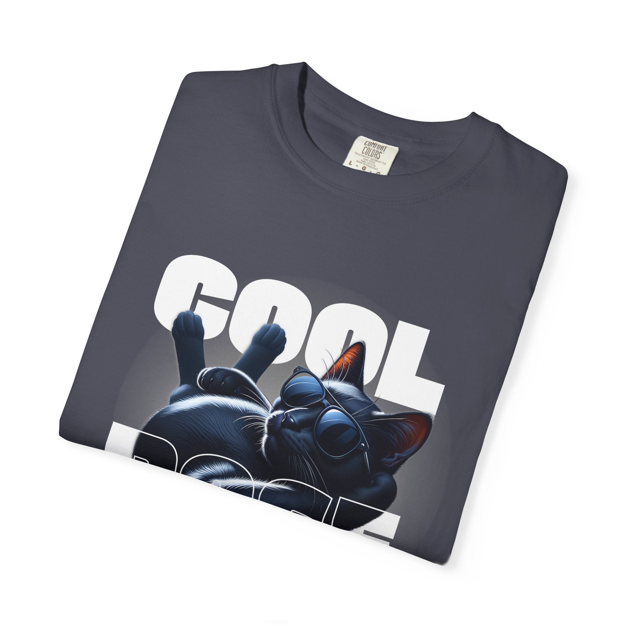 Cool Pose Cat T-Shirt — "Every Cat Deserves to Look Fabulous" Graphic Tee