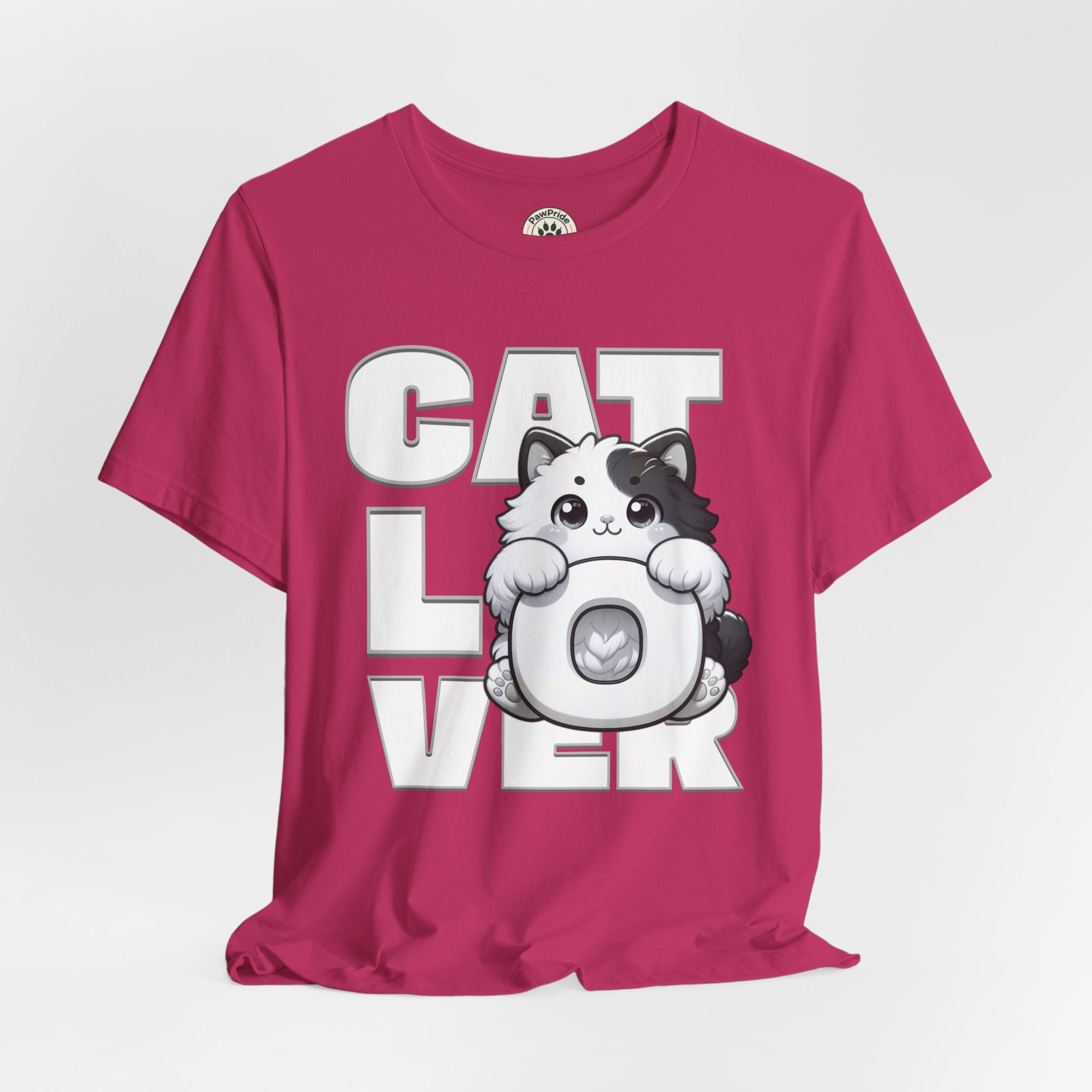 Cat Lover T‑Shirt — Cute Kitten Donut Graphic Tee for Cat Fans