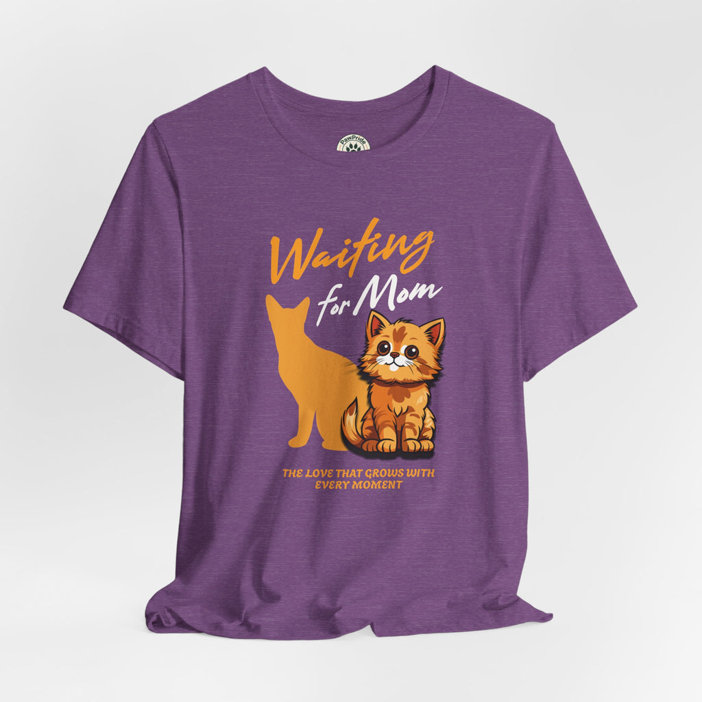 Waiting for Mom Cat T-Shirt — Cute Rescue Kitten Graphic Tee
