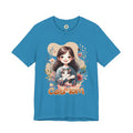 Cat Mom T-Shirt — Cute Floral Illustration Tee for Women Cat Lovers