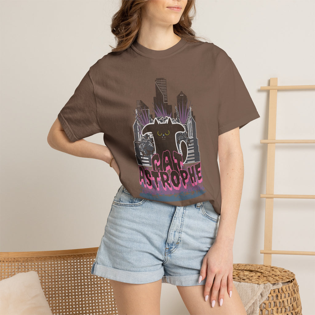 Astrophe Cityscape T-Shirt — Retro Monster Graphic Tee