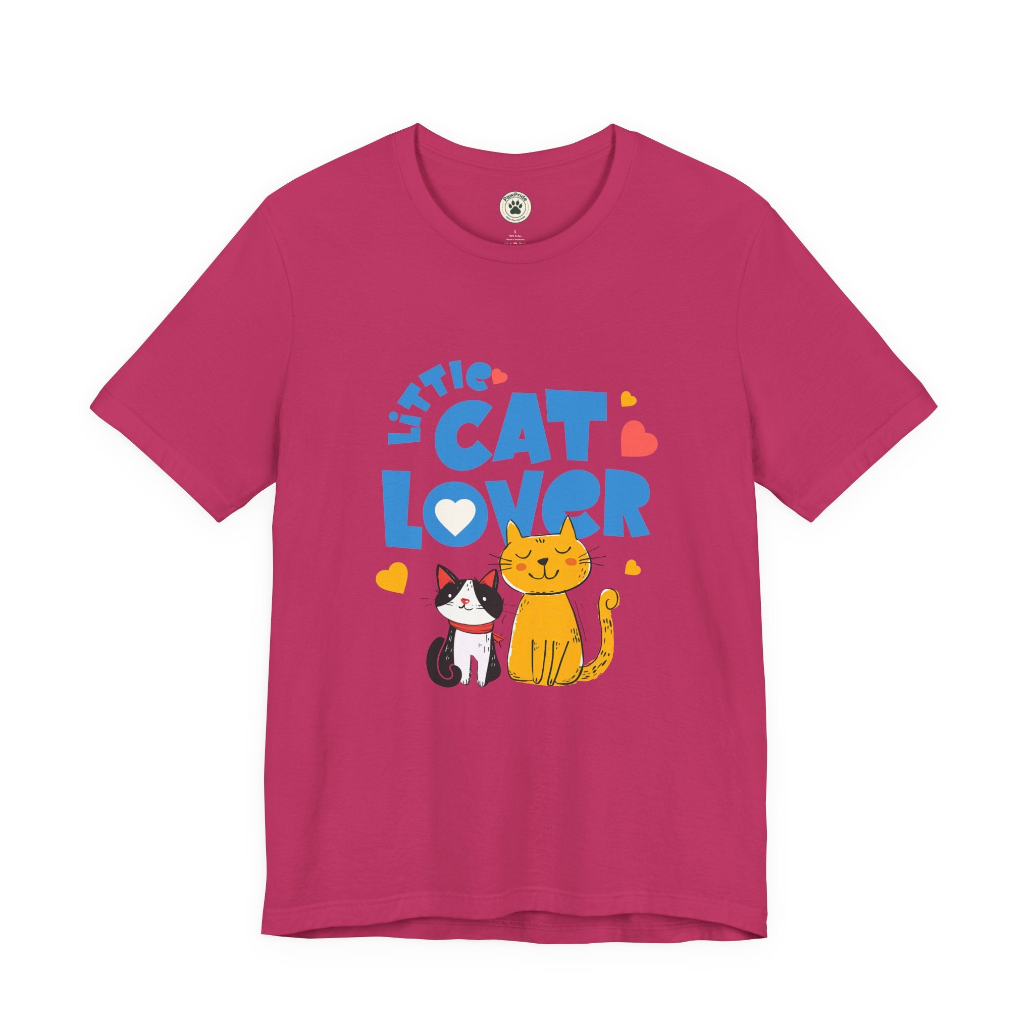 Little Cat Lover T-Shirt — Cute Cat Graphic Tee for Kids & Cat Moms