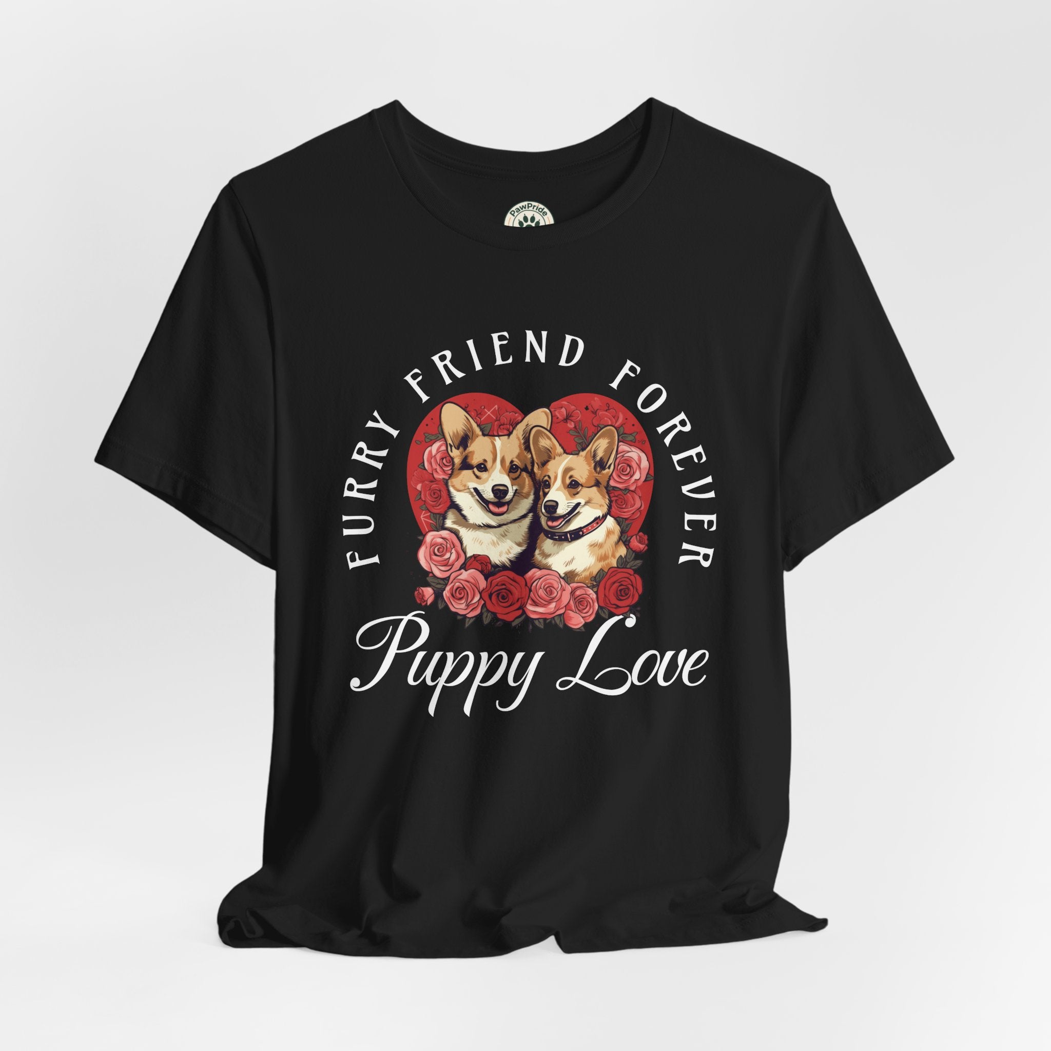 Puppy Love T-Shirt — "Furry Friend Forever" Corgi Tee