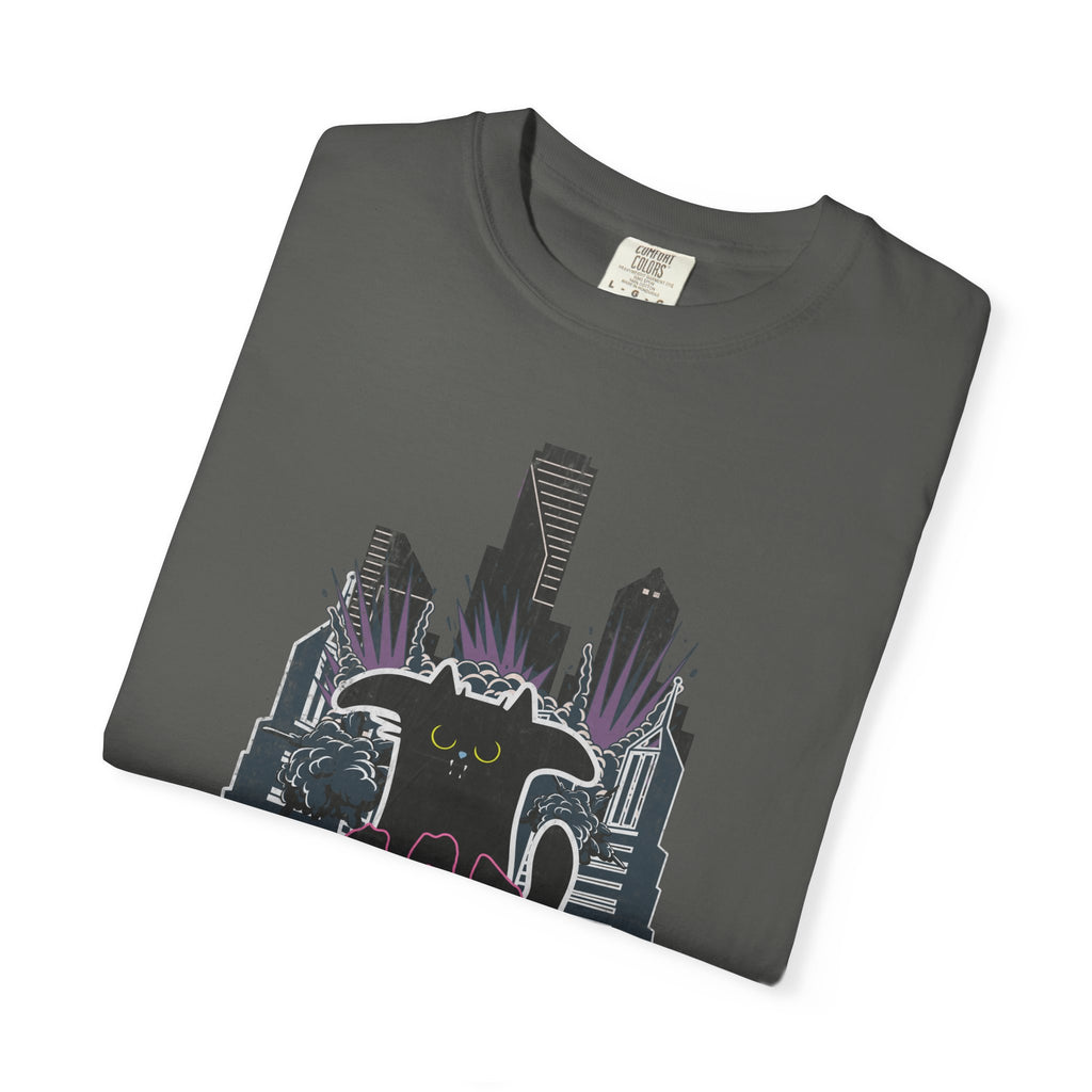 Astrophe Cityscape T-Shirt — Retro Monster Graphic Tee