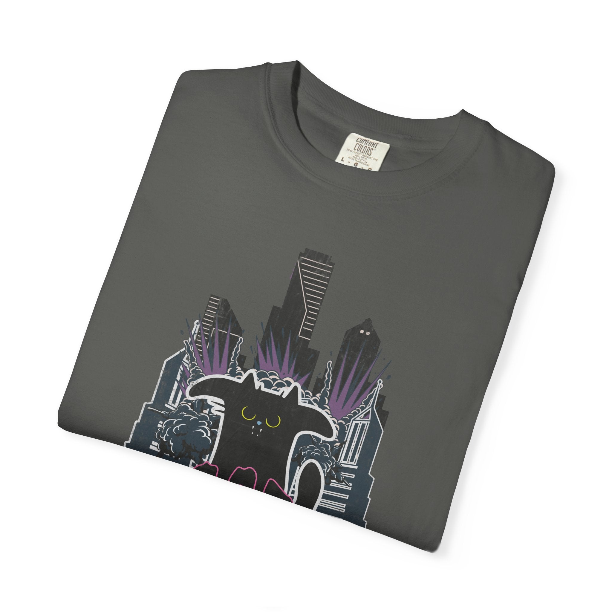 Astrophe Cityscape T-Shirt — Retro Monster Graphic Tee