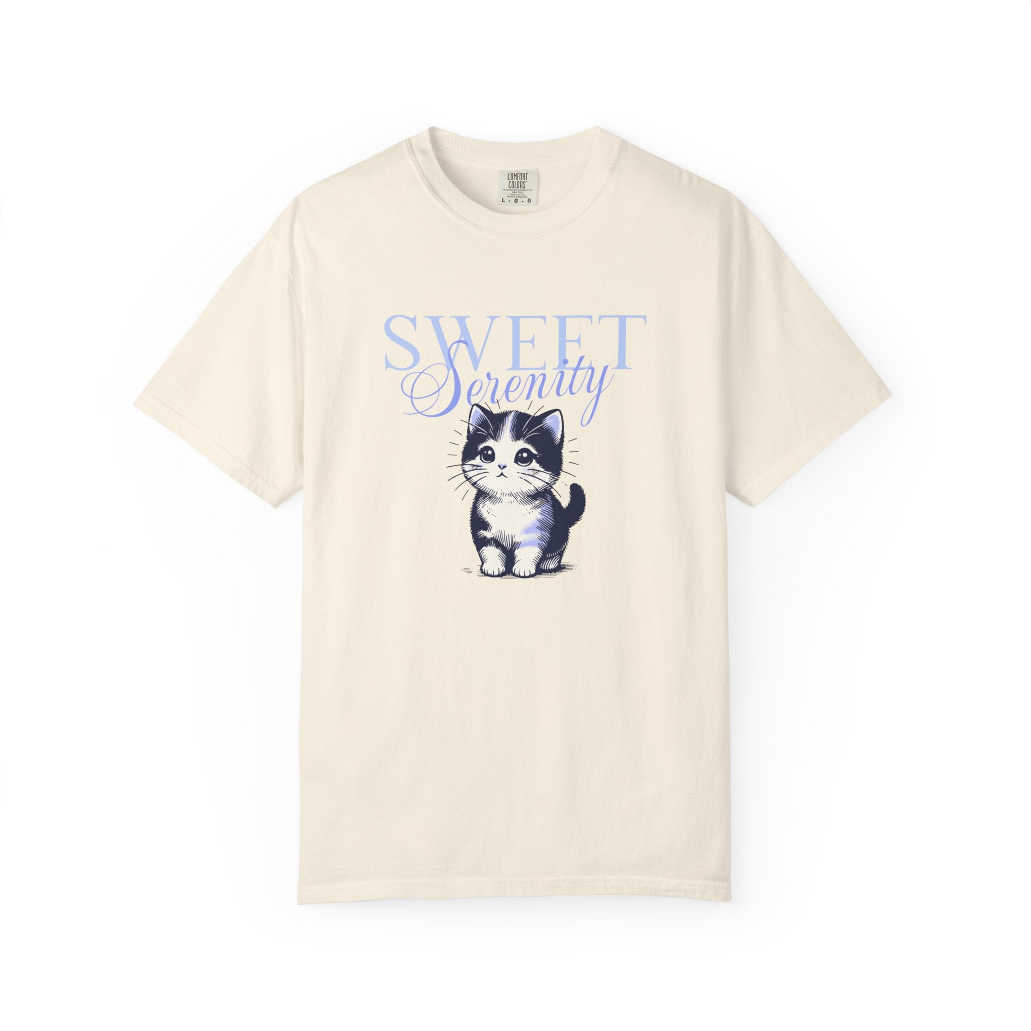 Sweet Scently Cat T‑Shirt — Cute Vintage Kitten Graphic Tee