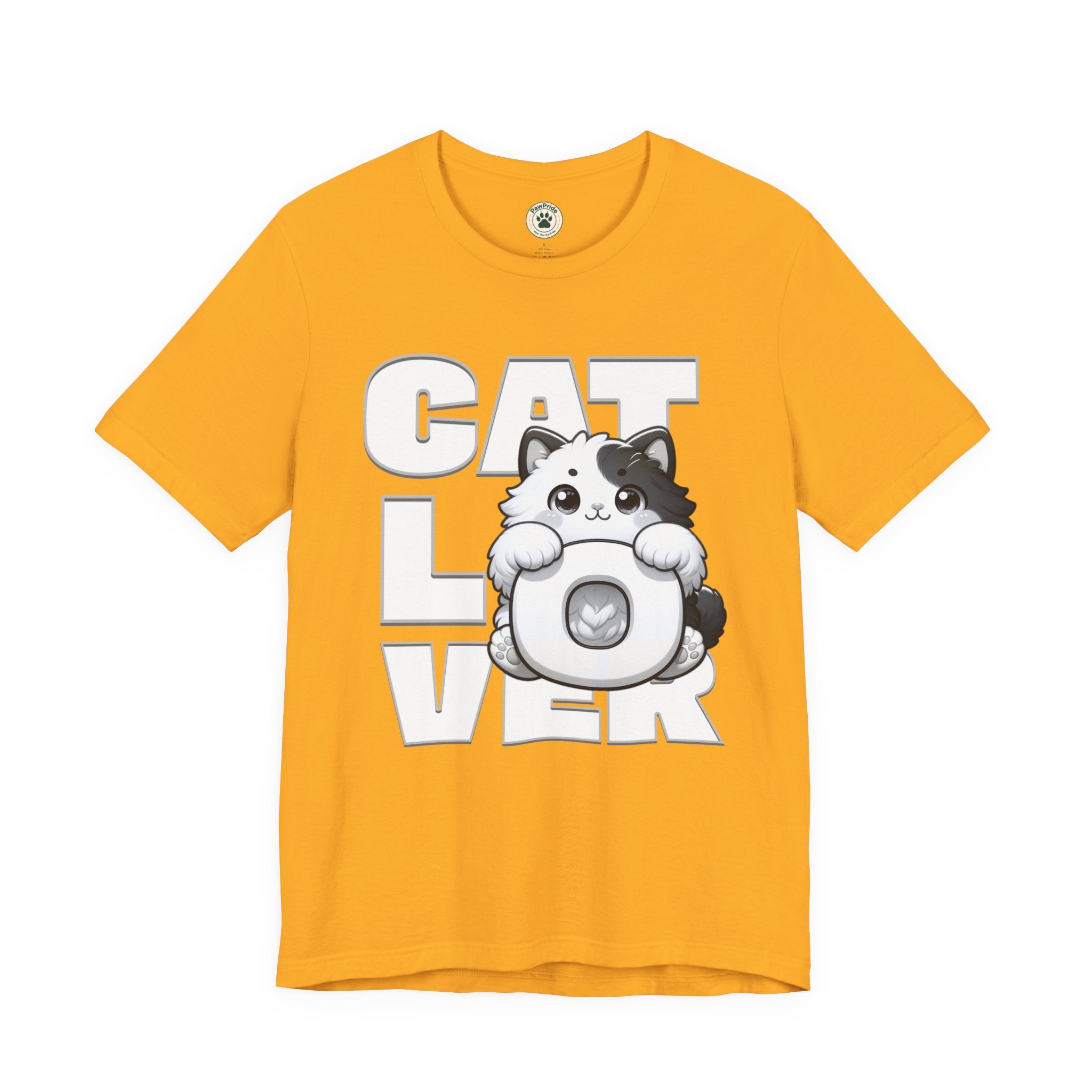 Cat Lover T‑Shirt — Cute Kitten Donut Graphic Tee for Cat Fans