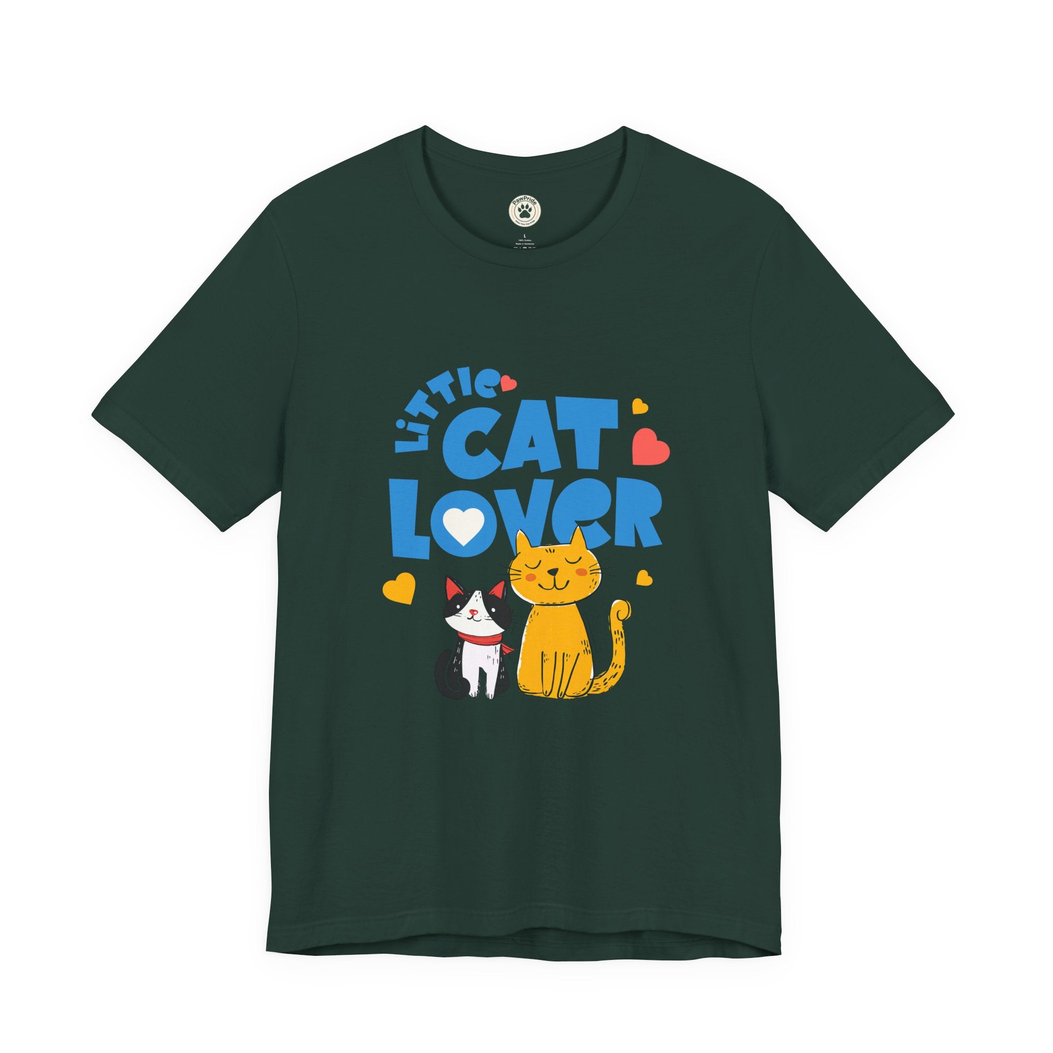 Little Cat Lover T-Shirt — Cute Cat Graphic Tee for Kids & Cat Moms