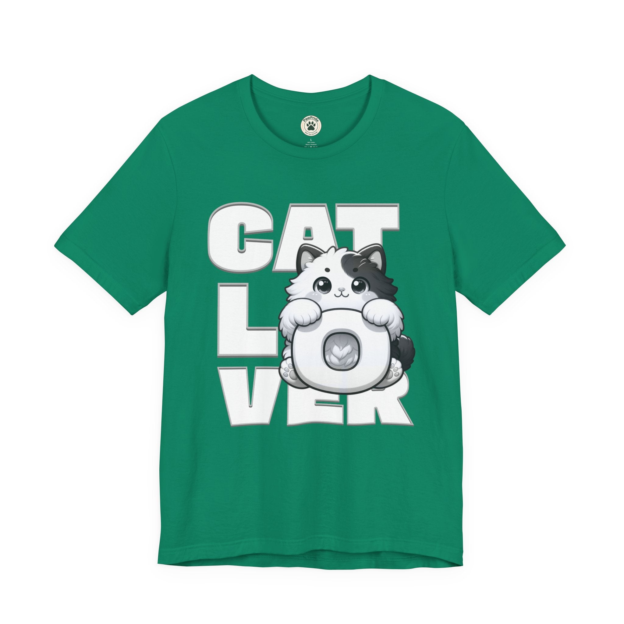 Cat Lover T‑Shirt — Cute Kitten Donut Graphic Tee for Cat Fans