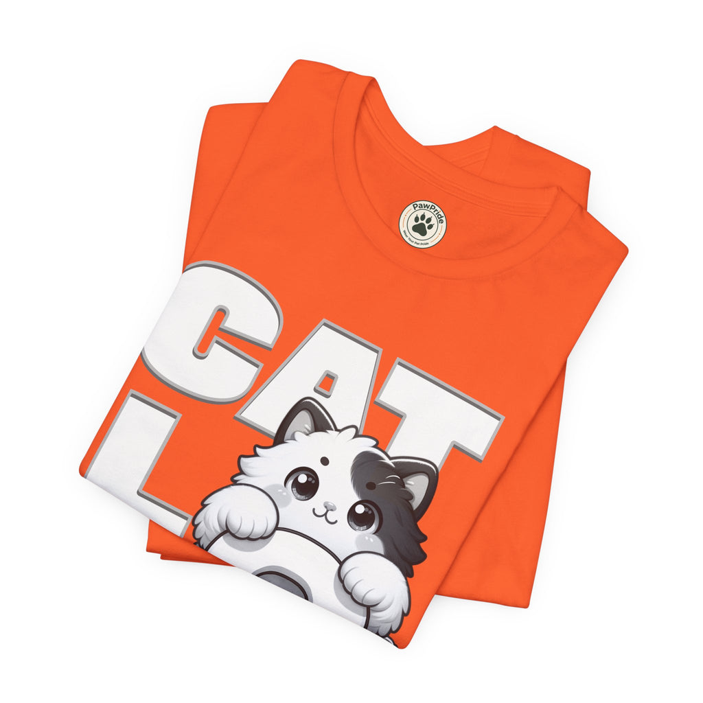 Cat Lover T‑Shirt — Cute Kitten Donut Graphic Tee for Cat Fans