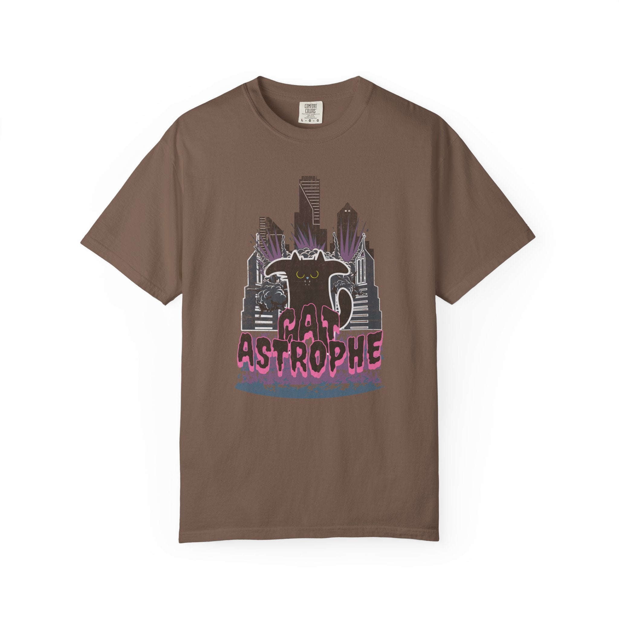 Astrophe Cityscape T-Shirt — Retro Monster Graphic Tee