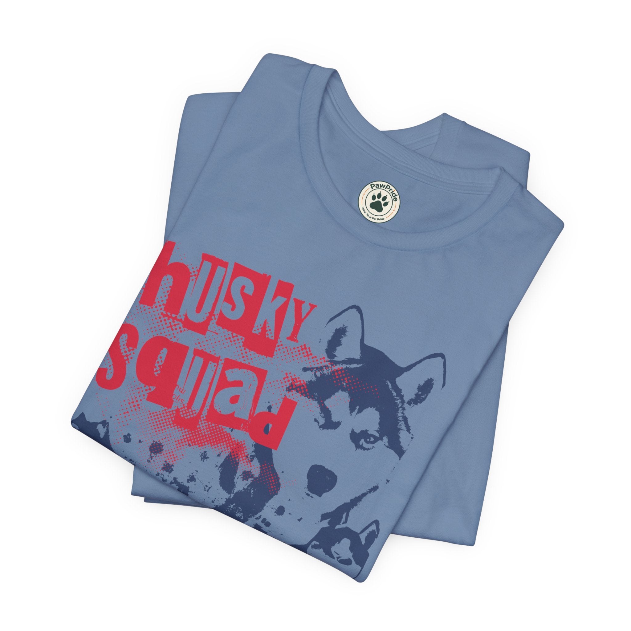 Husky Squad Tee — Wild and Free Siberian Husky Graphic T-Shirt
