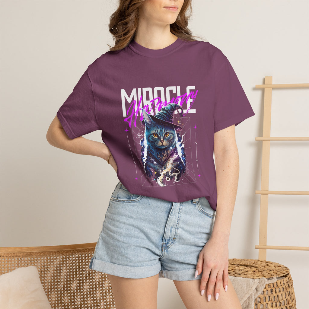 Miracle Mystic Owl T-Shirt — Neon Retro Graphic Tee
