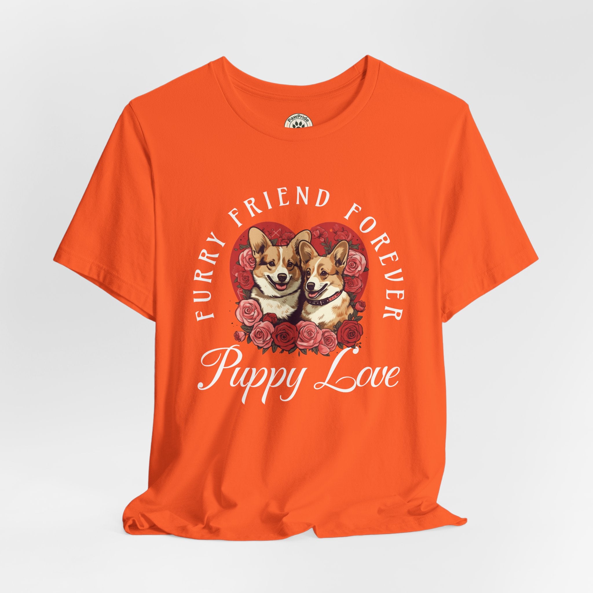 Puppy Love T-Shirt — "Furry Friend Forever" Corgi Tee